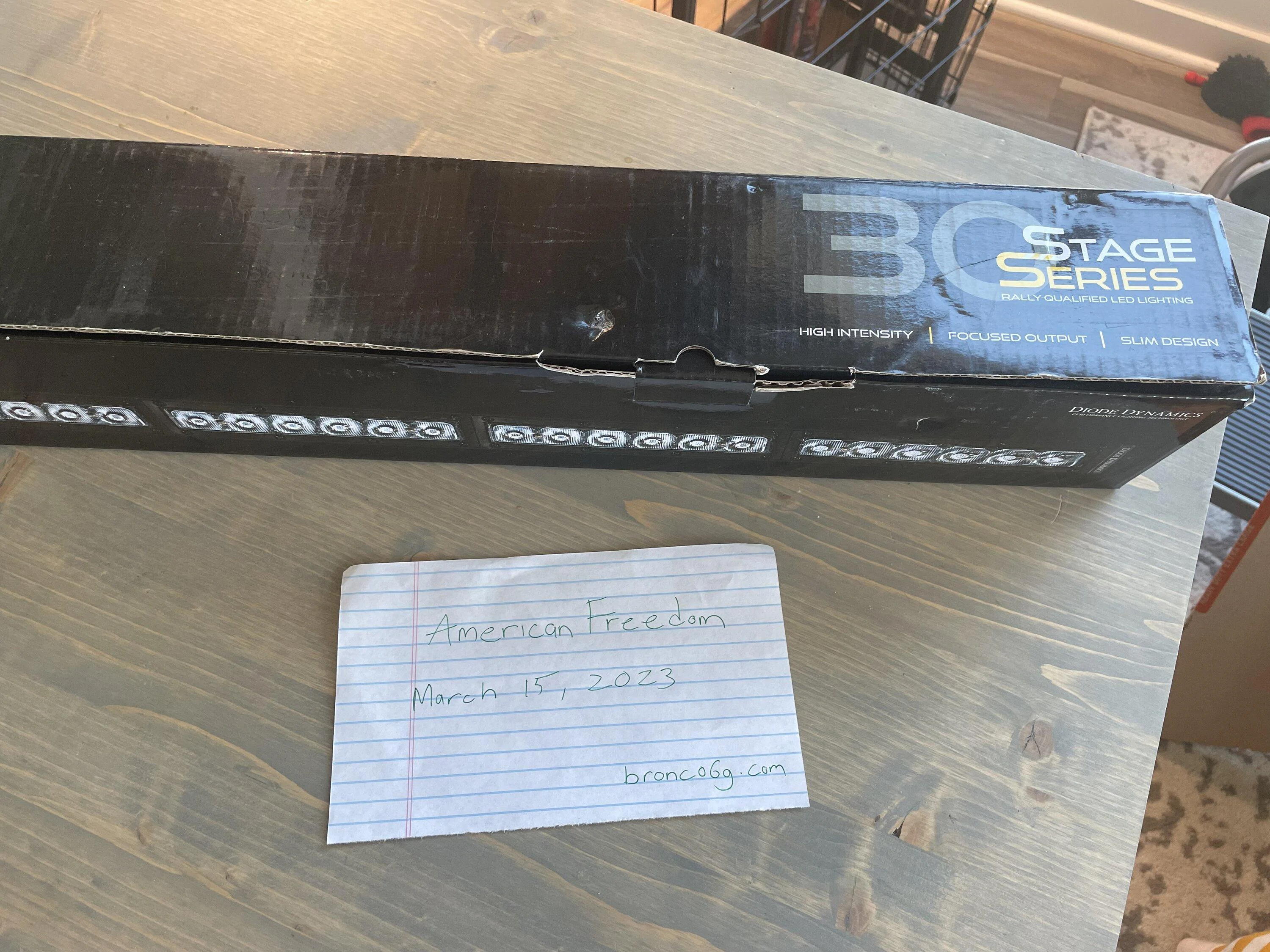 Ford Bronco NEW in box Diode Dynamics 30" Amber Light Bar - $280 + Shipping BEC38AB9-B89F-4199-A025-988677C57A19