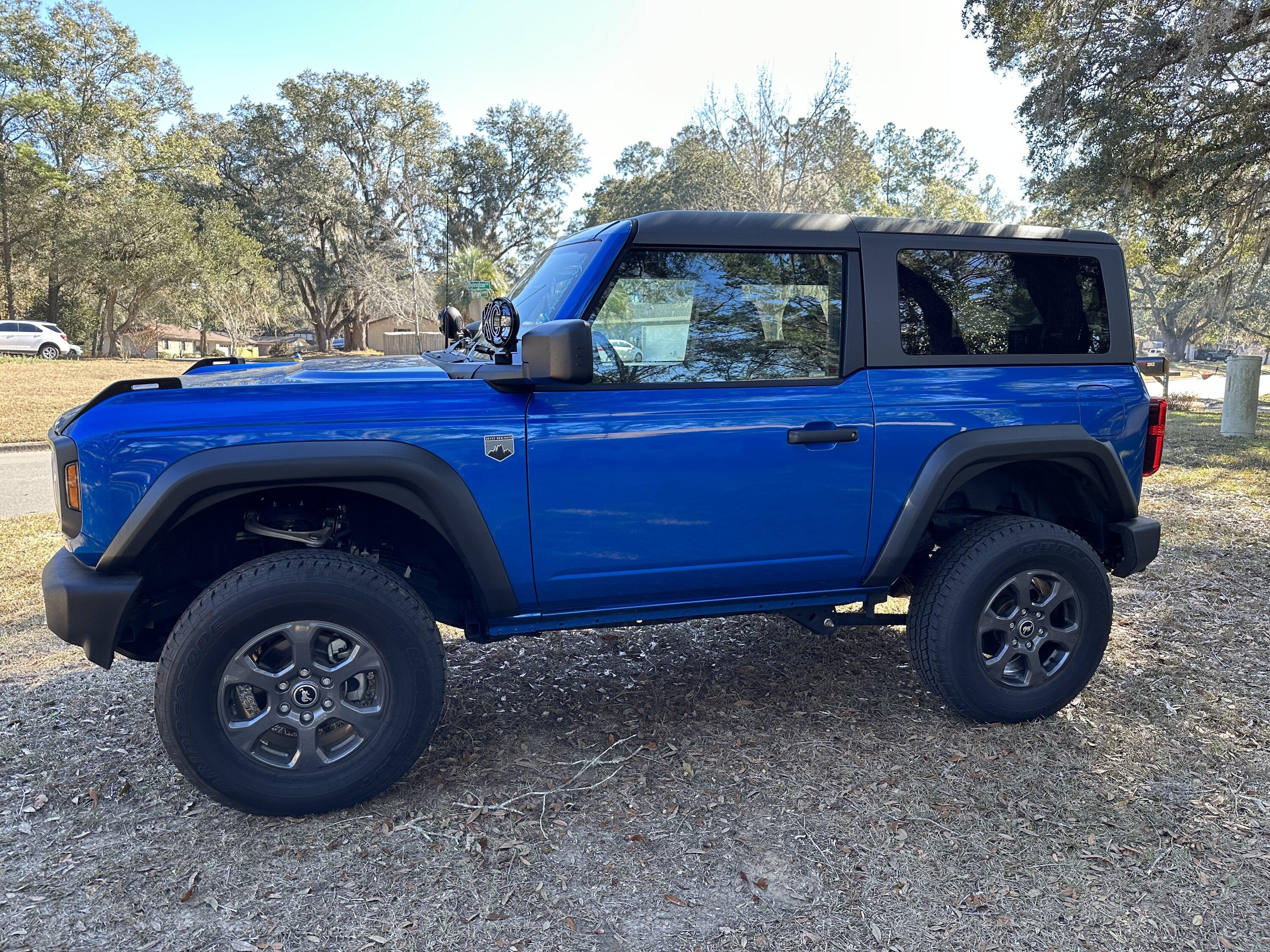 Ford Bronco Just installed the Bestop fender flares 81626EAB-BFFE-4FC0-94E5-C44693471A25