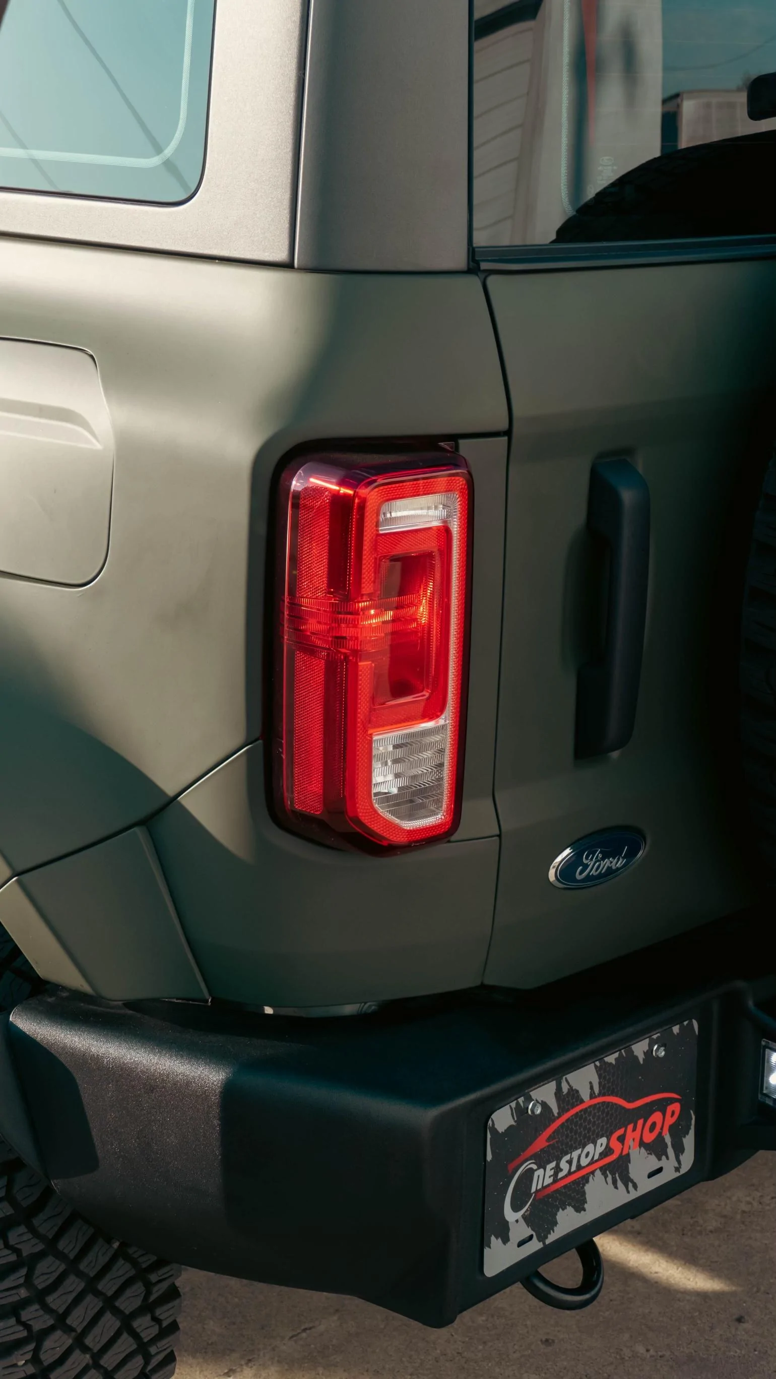 Ford Bronco ADV Fiberglass Fenders and Ram Air Hood Installed on Matte Olive Basesquatch 0E1F02E7-3479-4C27-A8D4-233DBA3E9433