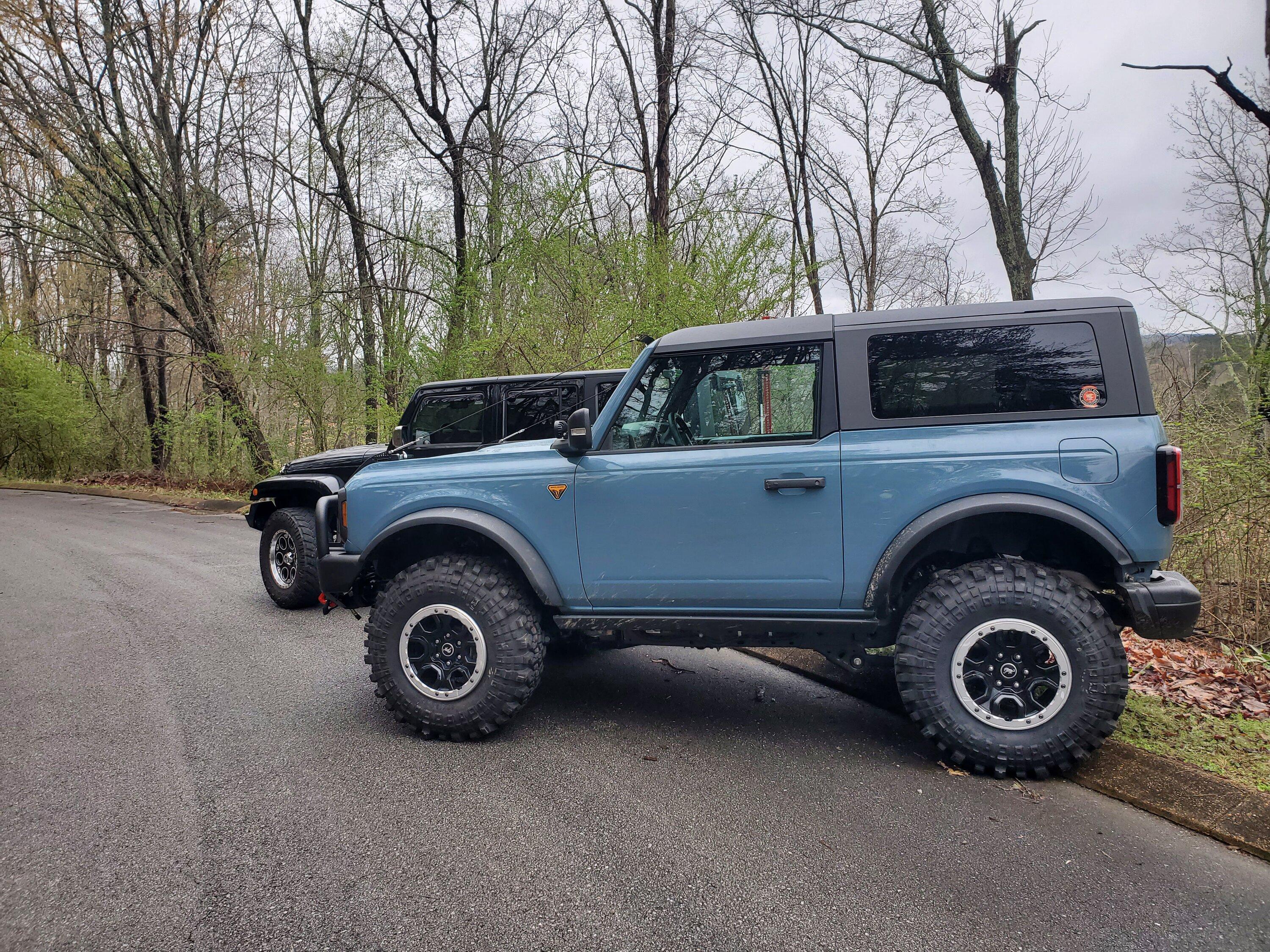 Ford Bronco Anyone going 40 inch tires? 20230312_120522