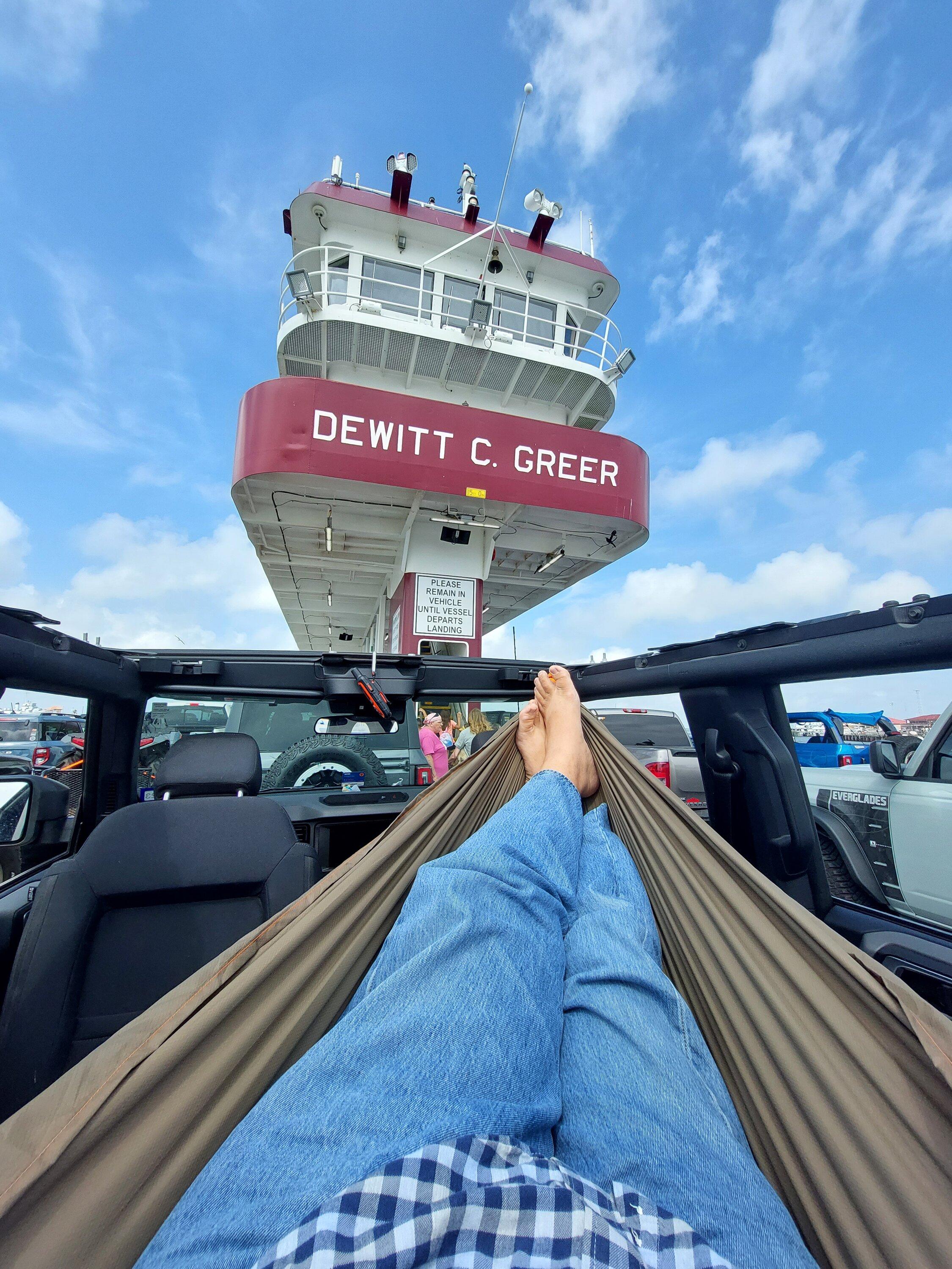 Ford Bronco Overlanding Hammock 20230311_131011