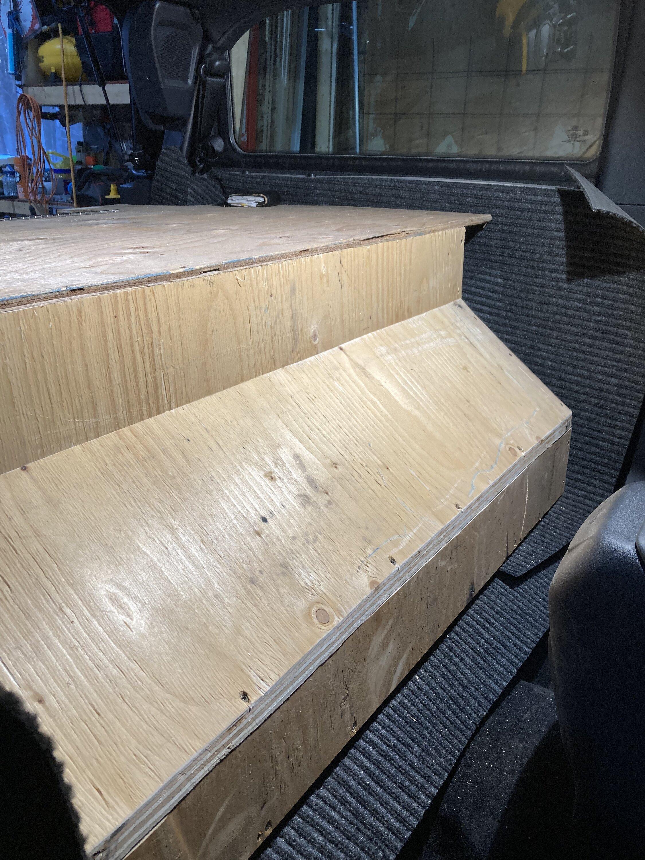 Ford Bronco 2dr backseat delete and utility compartment build B6710B35-6826-40BD-8BC9-FAC1E0B92B7C