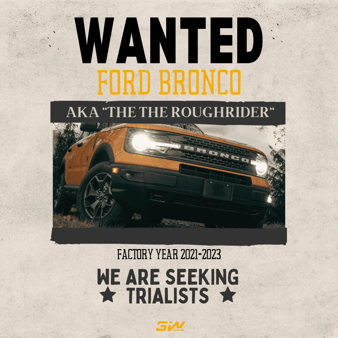 Ford Bronco 3W floor mats : You should reconsider your BRONCO floor mat and select one perfectly match🧐 beige-and-black-funny-wanted-poster-3-png
