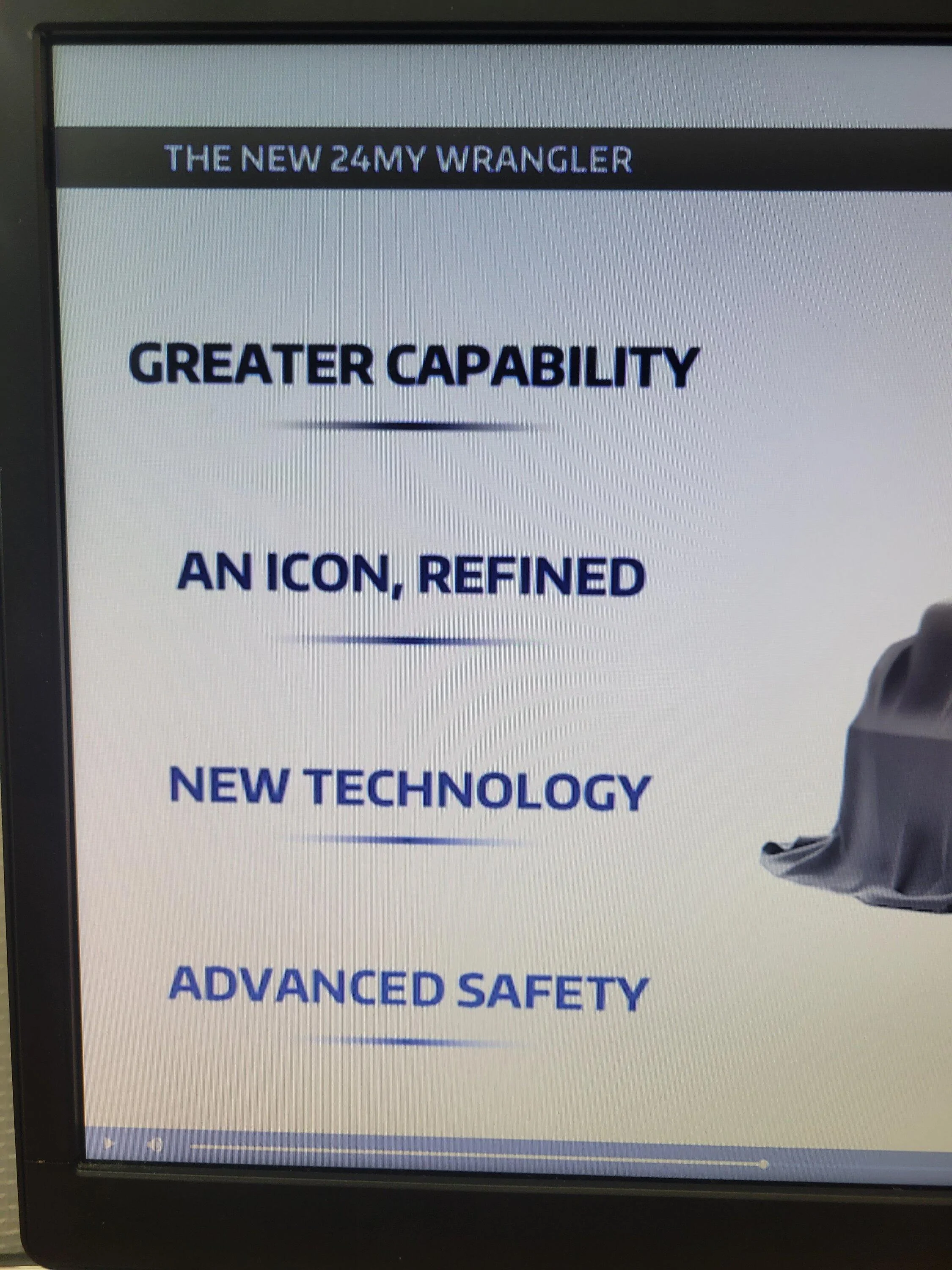 Ford Bronco Competition News: 2024 Jeep Wrangler Refresh ordering starts 3/15/23 with lots of changes, updates, upgrades 20230314_172000-jpg-jpg