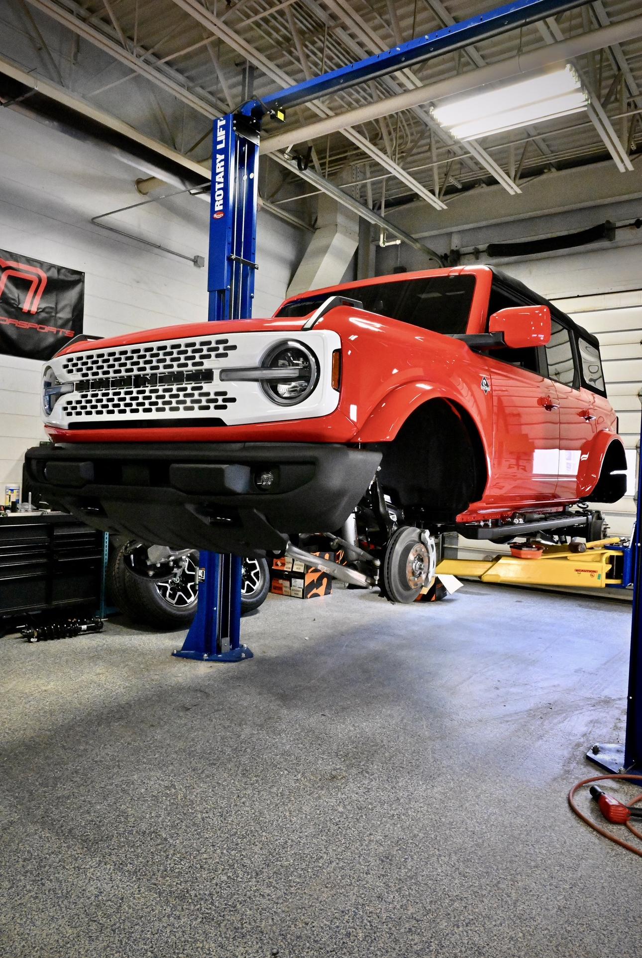 Ford Bronco NEW Bronco Bilstein Ford Performance Coilover Kit Install and Review IMG_4716