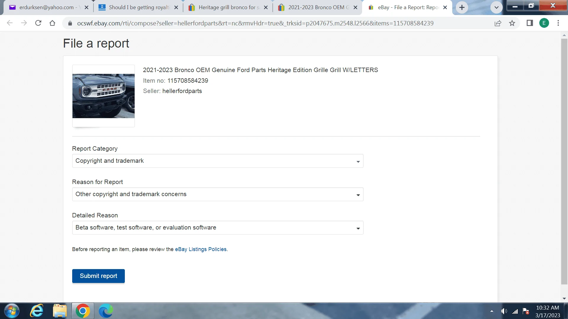 Ford Bronco Should I be getting royalties? 1679074381818