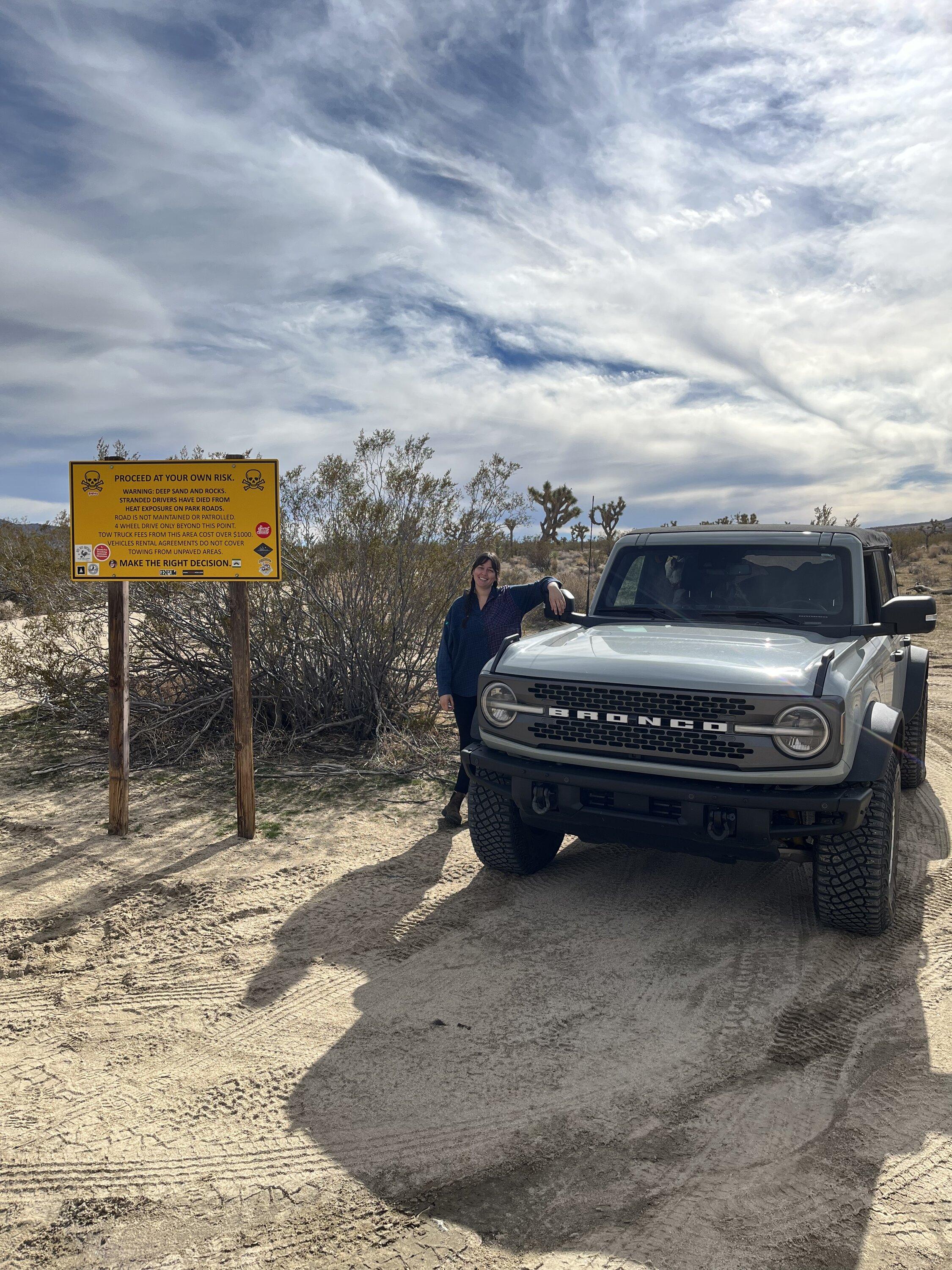 Ford Bronco Cactus Gray Badlands off-roading through Joshua Tree National Park (video) 6DB154C2-A221-453A-8739-0127E9F33820
