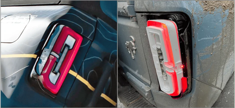 Ford Bronco NOW AVAILABLE! ORACLE Lighting Flush Style LED Taillights for 2021-2022 Ford Bronco Picture1