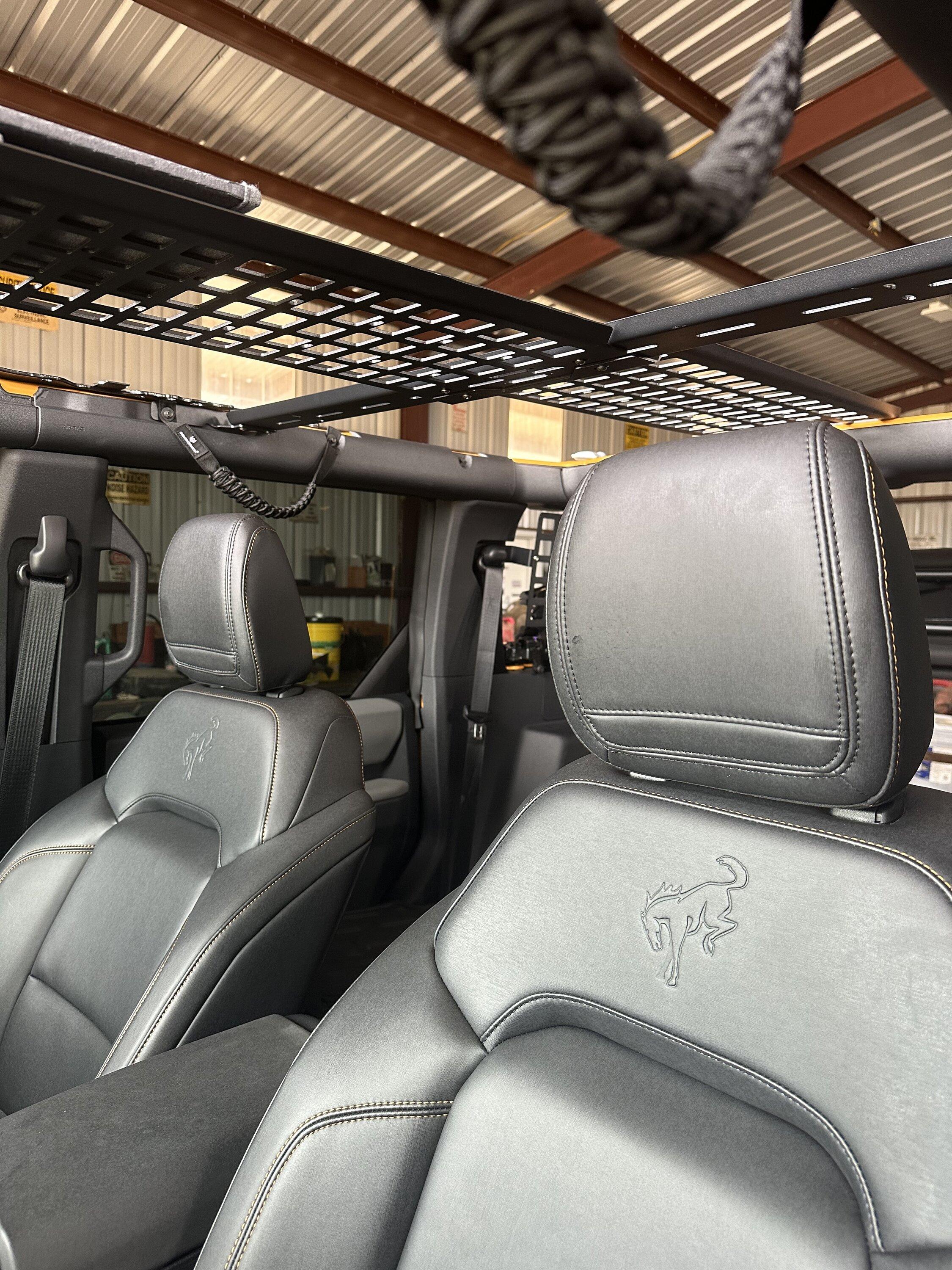 Ford Bronco Overhead molle panel! 6C2B9973-19D0-4754-9856-E76AA88D5CBD