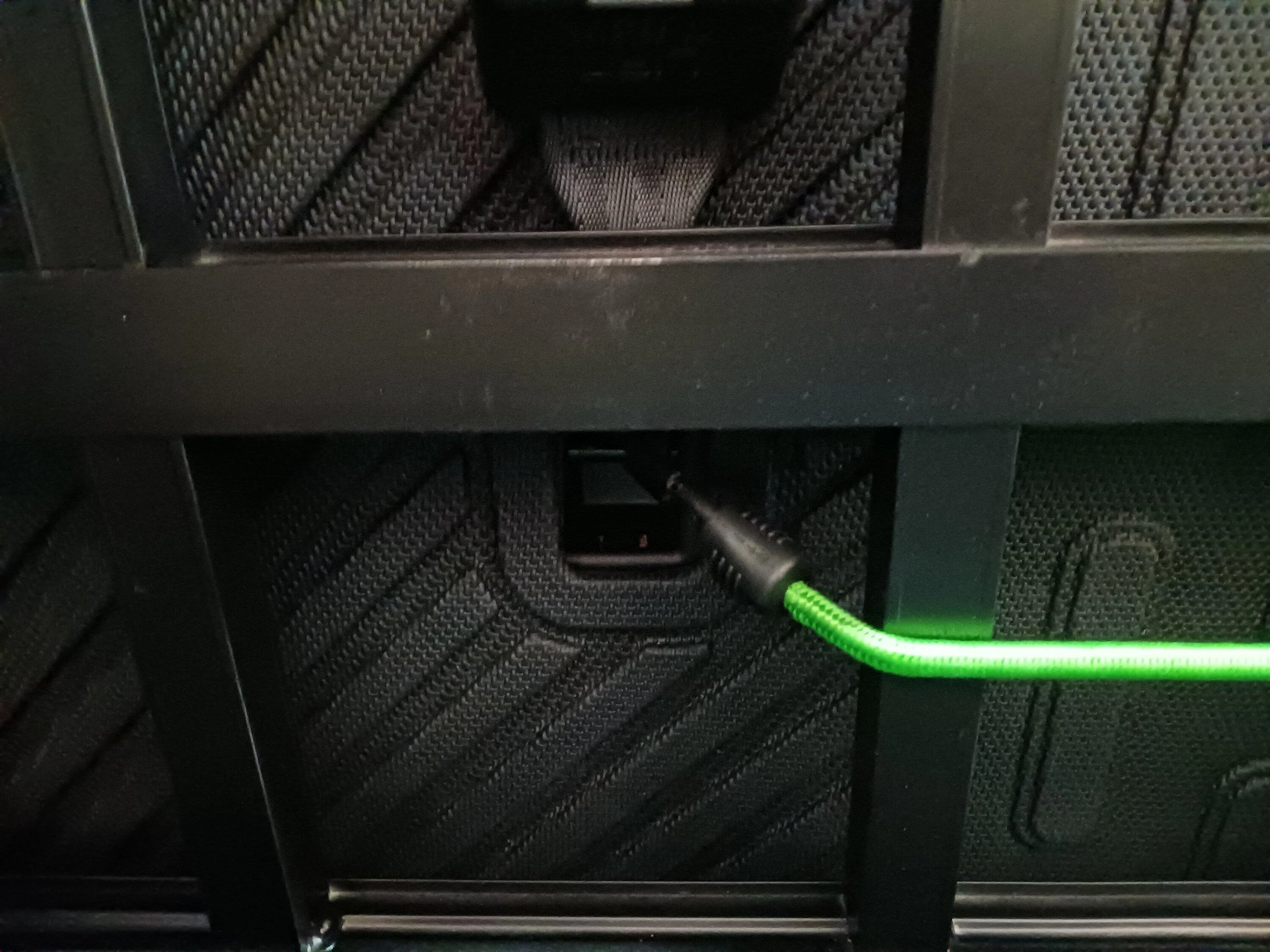 Ford Bronco Portable storage solution -- $100 DIY hitch mounted rack from Harbor Freight 20230318_132303