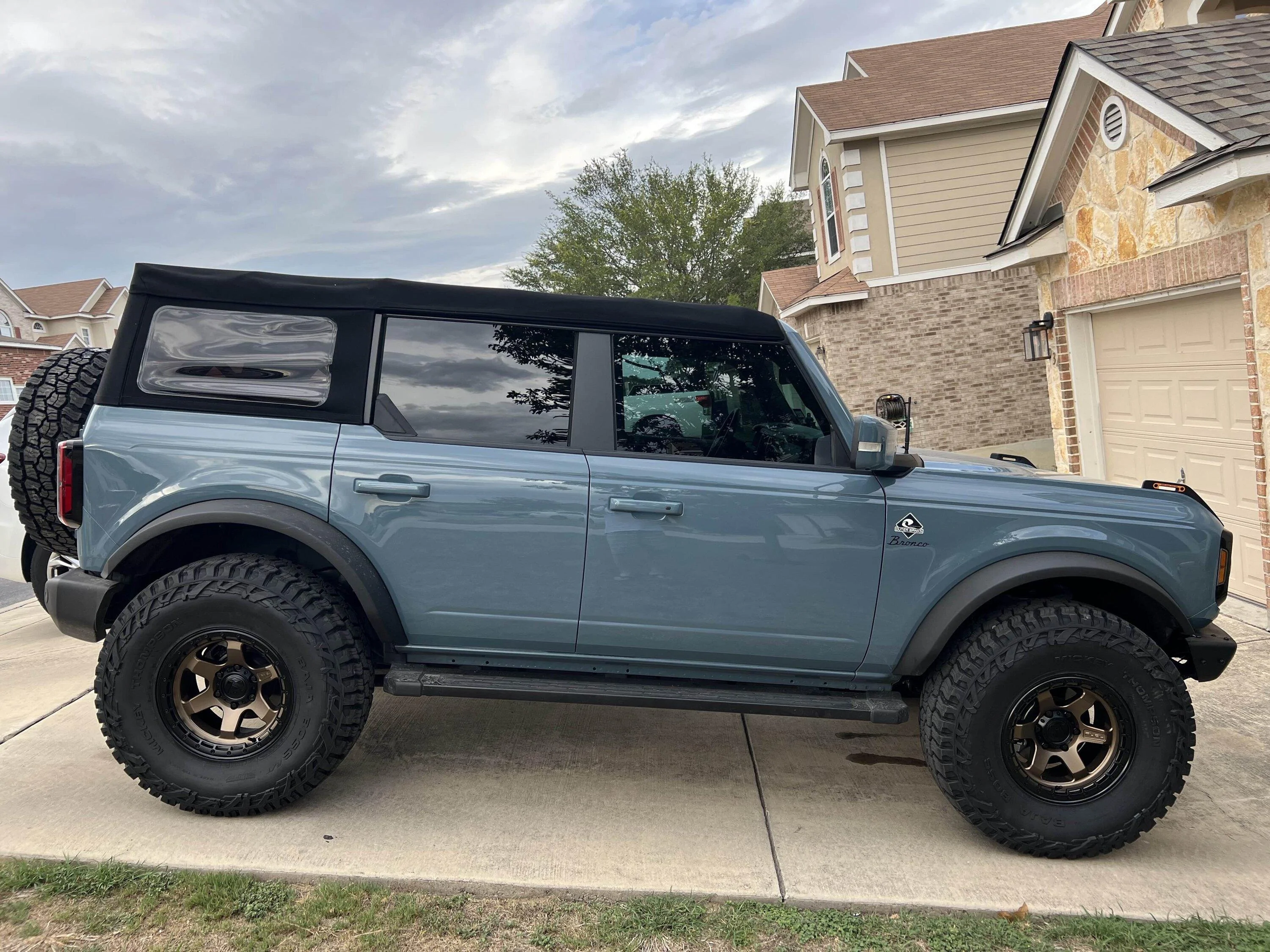 Ford Bronco 2022 OBX Sasquatch Lift Question 2022OBXAfterLift