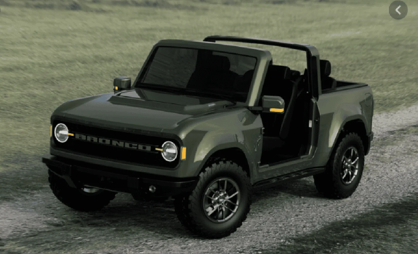 Ford Bronco Vote for Army Green Green