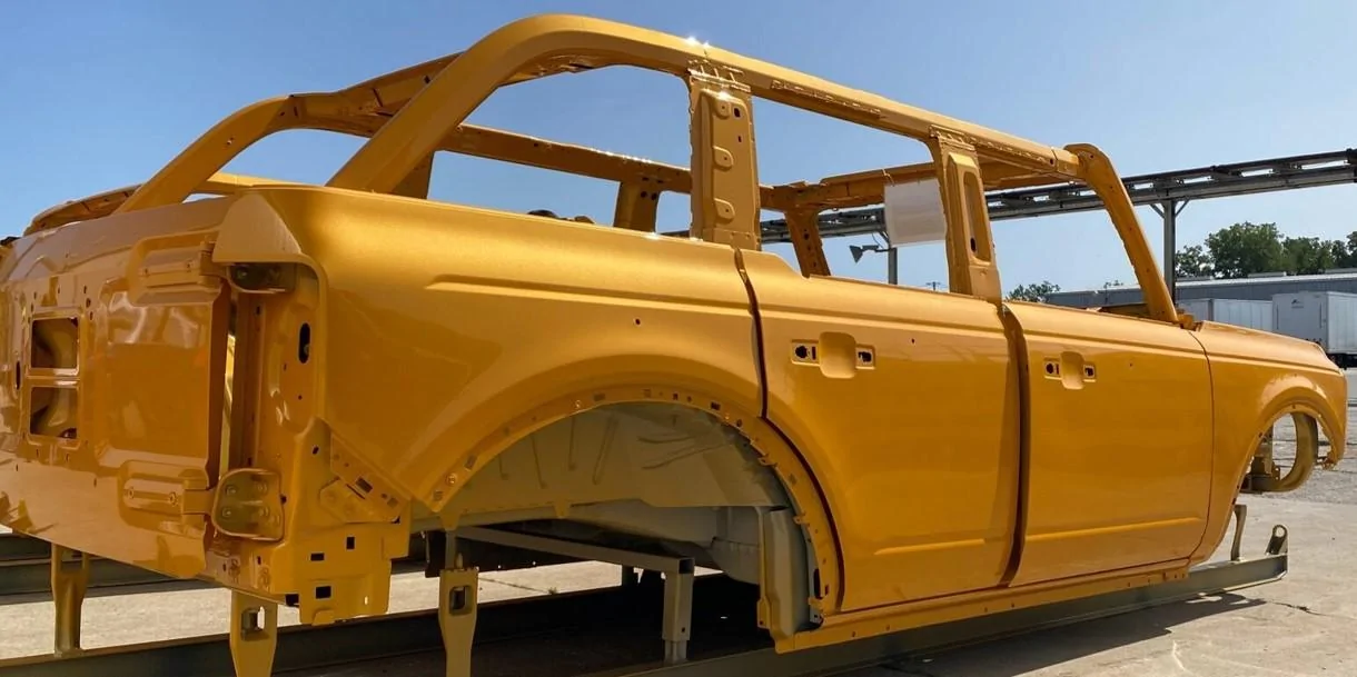Ford Bronco Is Cyber Orange really Yellow? Body Image CO
