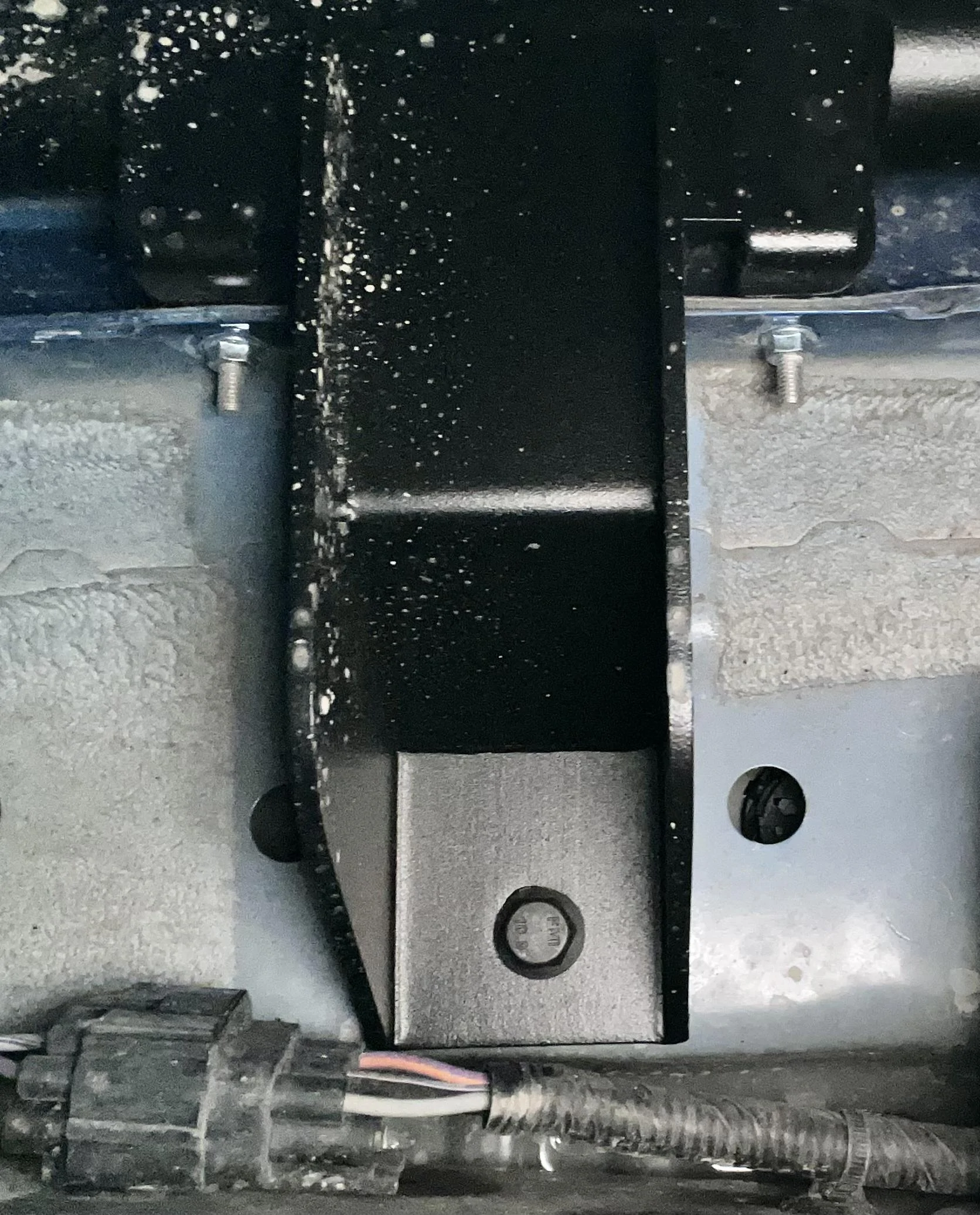 Ford Bronco ZROADZ TRAILX R1 Series Rock Slider Side Step installed on Black Diamond D0E557FD-7C7F-4BAC-BBD4-3AC5B7E01B68