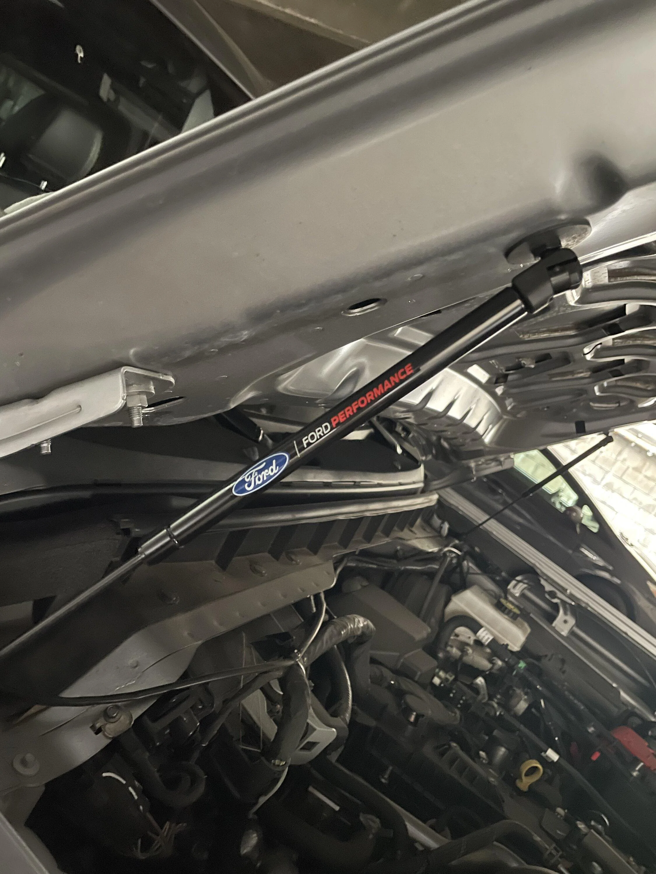 Ford Bronco Ford performance hood struts install AAC07E9F-369D-496B-8518-088684AC8912