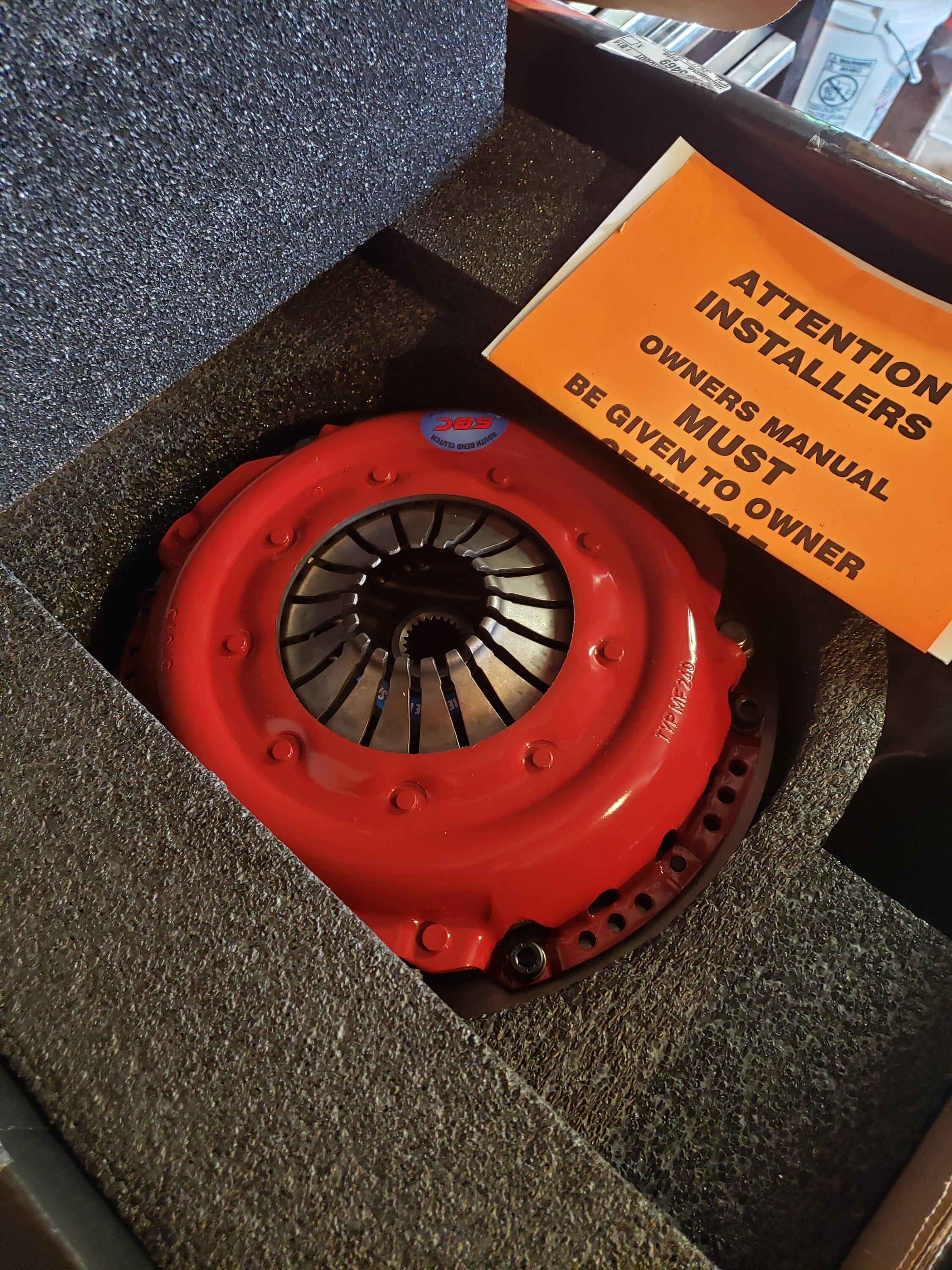 Ford Bronco South Bend Clutch - Stage 2 Clutch, 1st look and impressions 20230319_083437