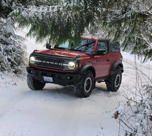 Ford Bronco HOT PEPPER RED Bronco Club 111273