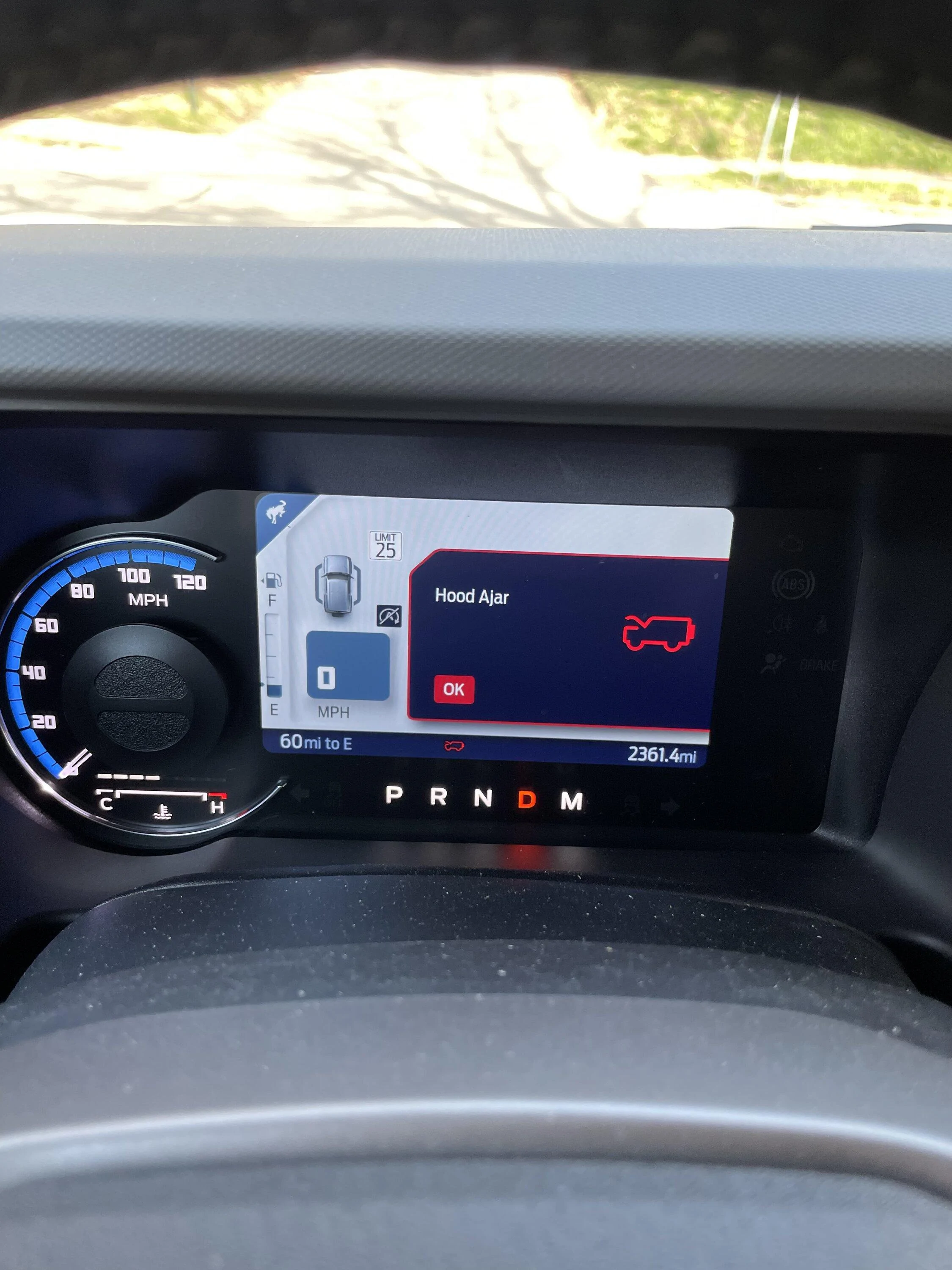Ford Bronco Hood ajar notification while driving down the road? DA7F9DAA-7A7E-4762-AB4B-3809FF5A0D65