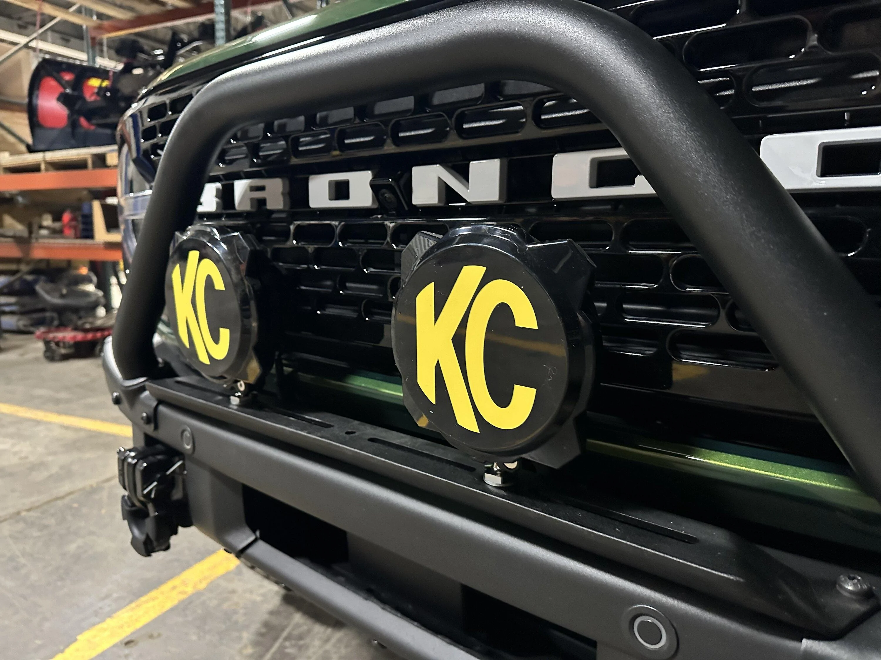 Ford Bronco Gravity Pro6 and Flex Era pods install. C2985660-4D7C-4452-AAEC-1C38483929E8