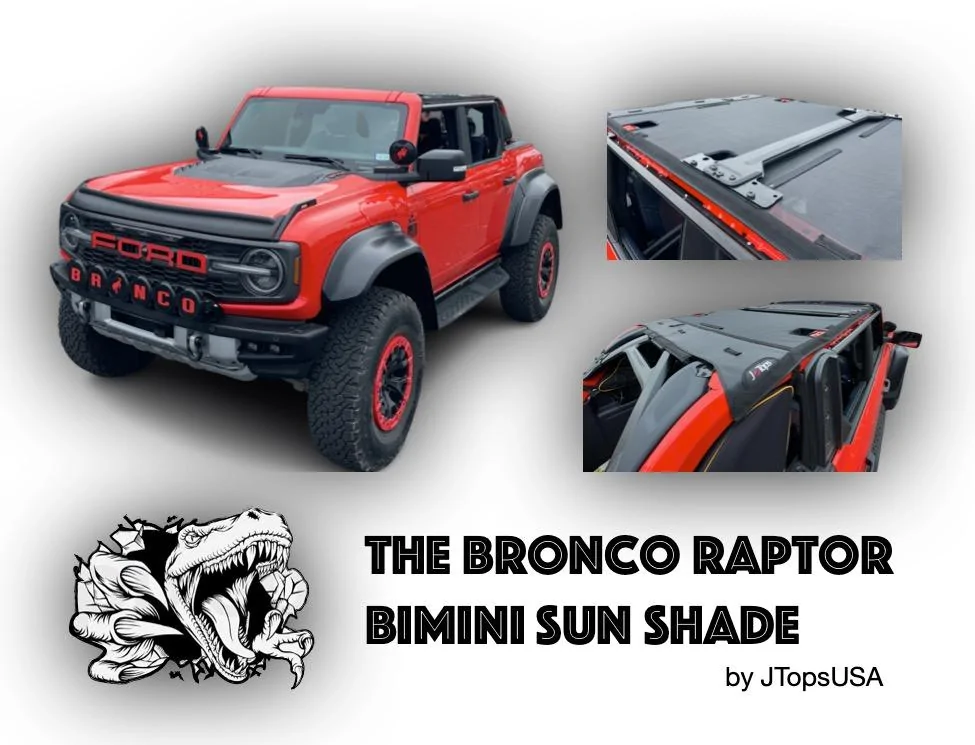 Ford Bronco JTops New Bronco Raptor Bimini Mesh Sun Shade Is Ready To Roar! 1B14DE1E-F992-4955-B94E-BC9BF6626F87