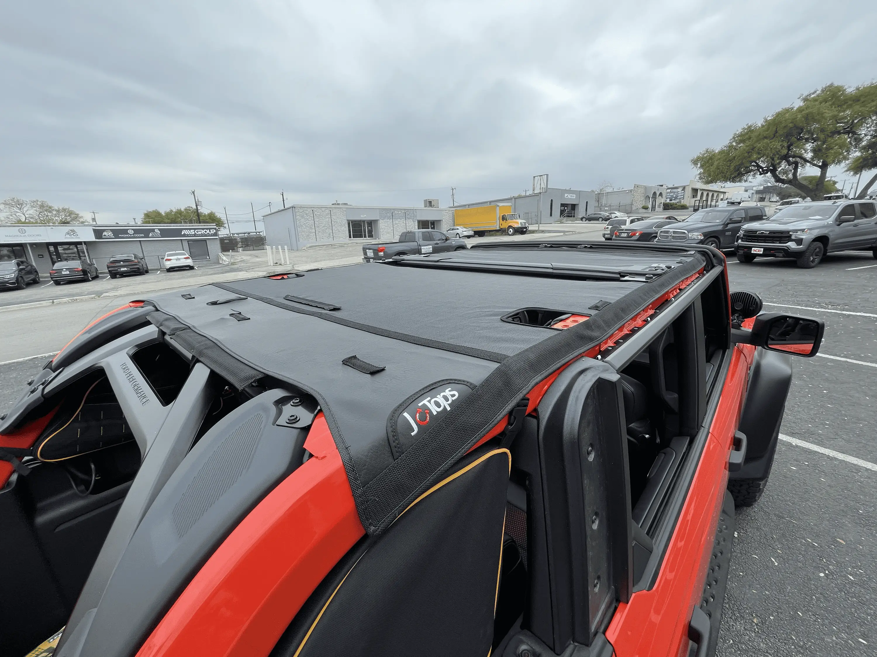 Ford Bronco JTops New Bronco Raptor Bimini Mesh Sun Shade Is Ready To Roar! tempImageeln3uT