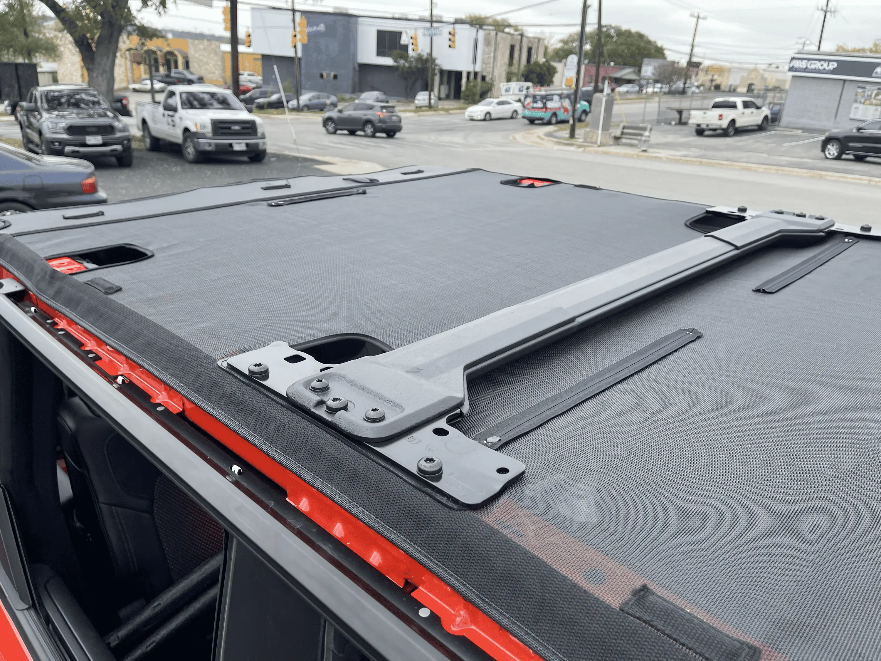 Ford Bronco JTops New Bronco Raptor Bimini Mesh Sun Shade Is Ready To Roar! tempImageuCIelg
