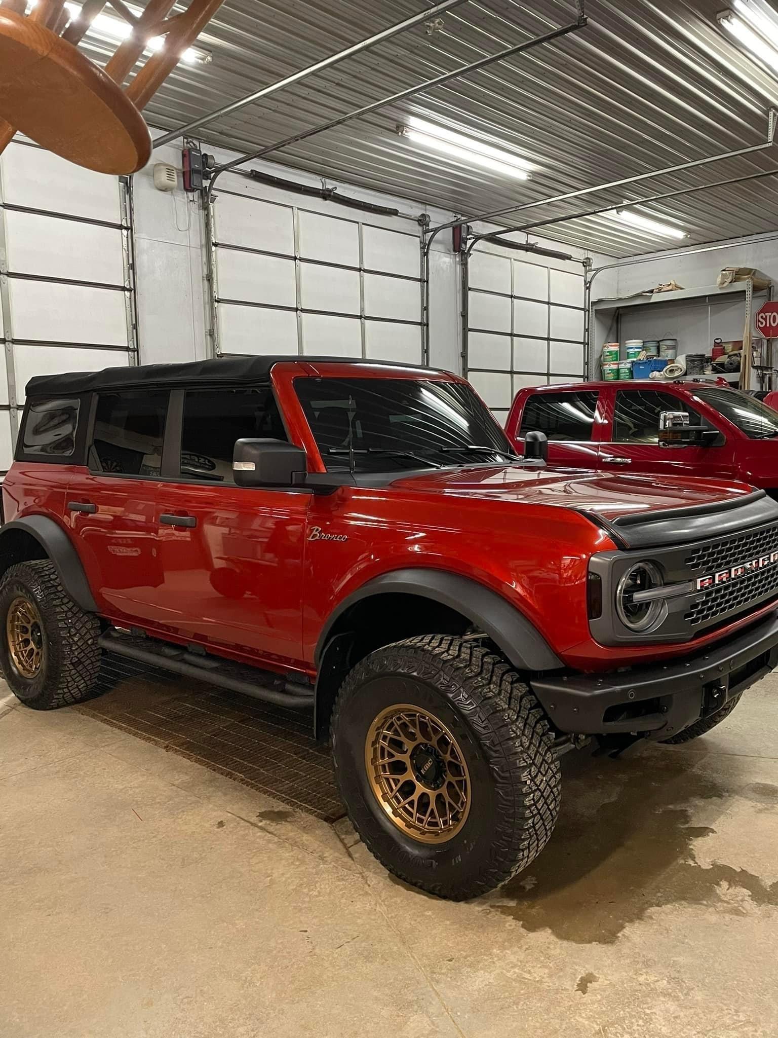 Ford Bronco Updated Winner   **GIVEAWAY TIME**  BACH BUILT OFF-ROAD Billet UCA's Bronco Ceramic