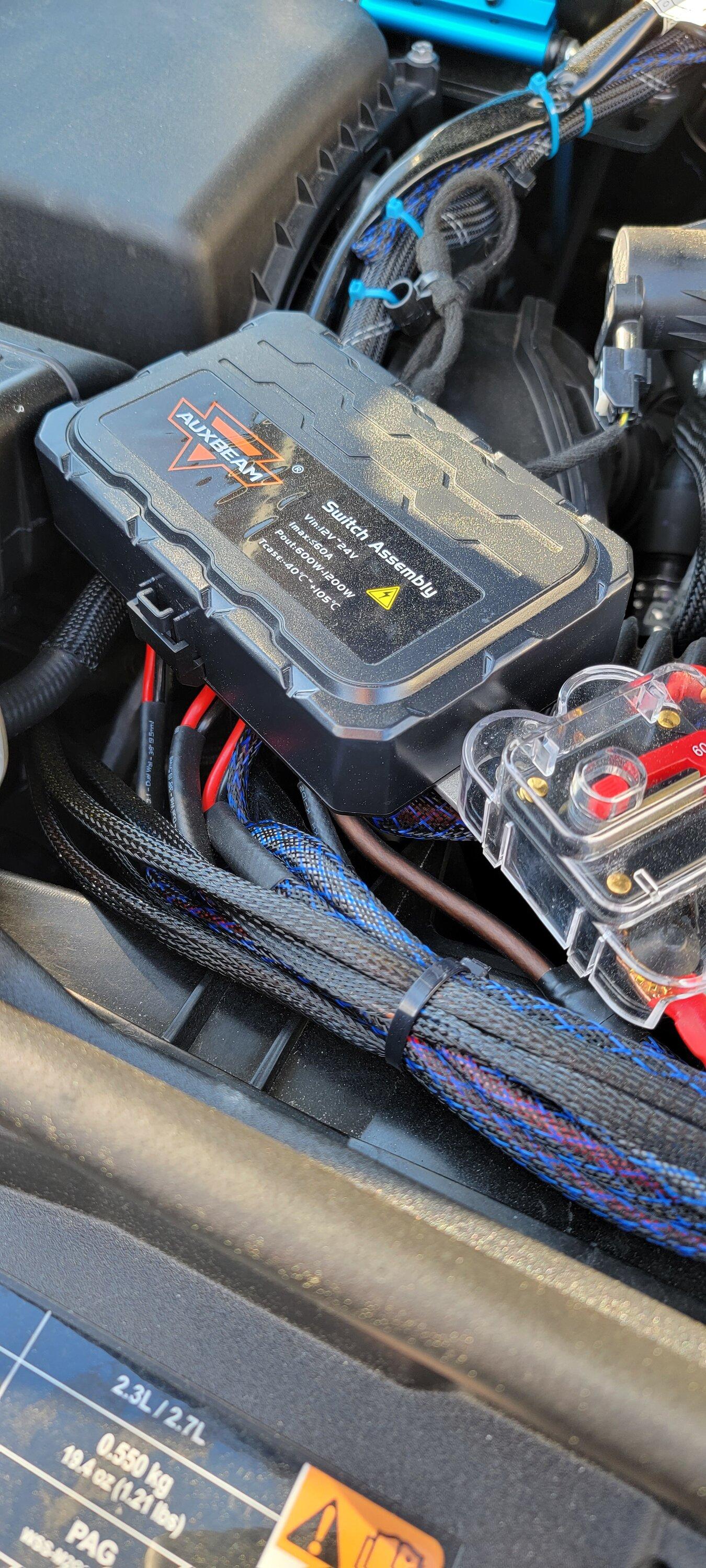 Ford Bronco Project: 100% waterproof fuse box for my off-road lights 20230320_173833