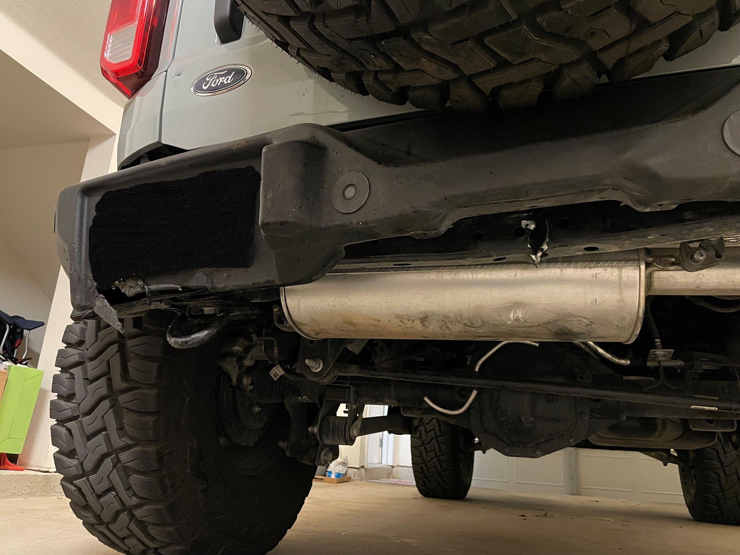 Ford Bronco Rear Ended After 2 Payments BroncoDamage(2)
