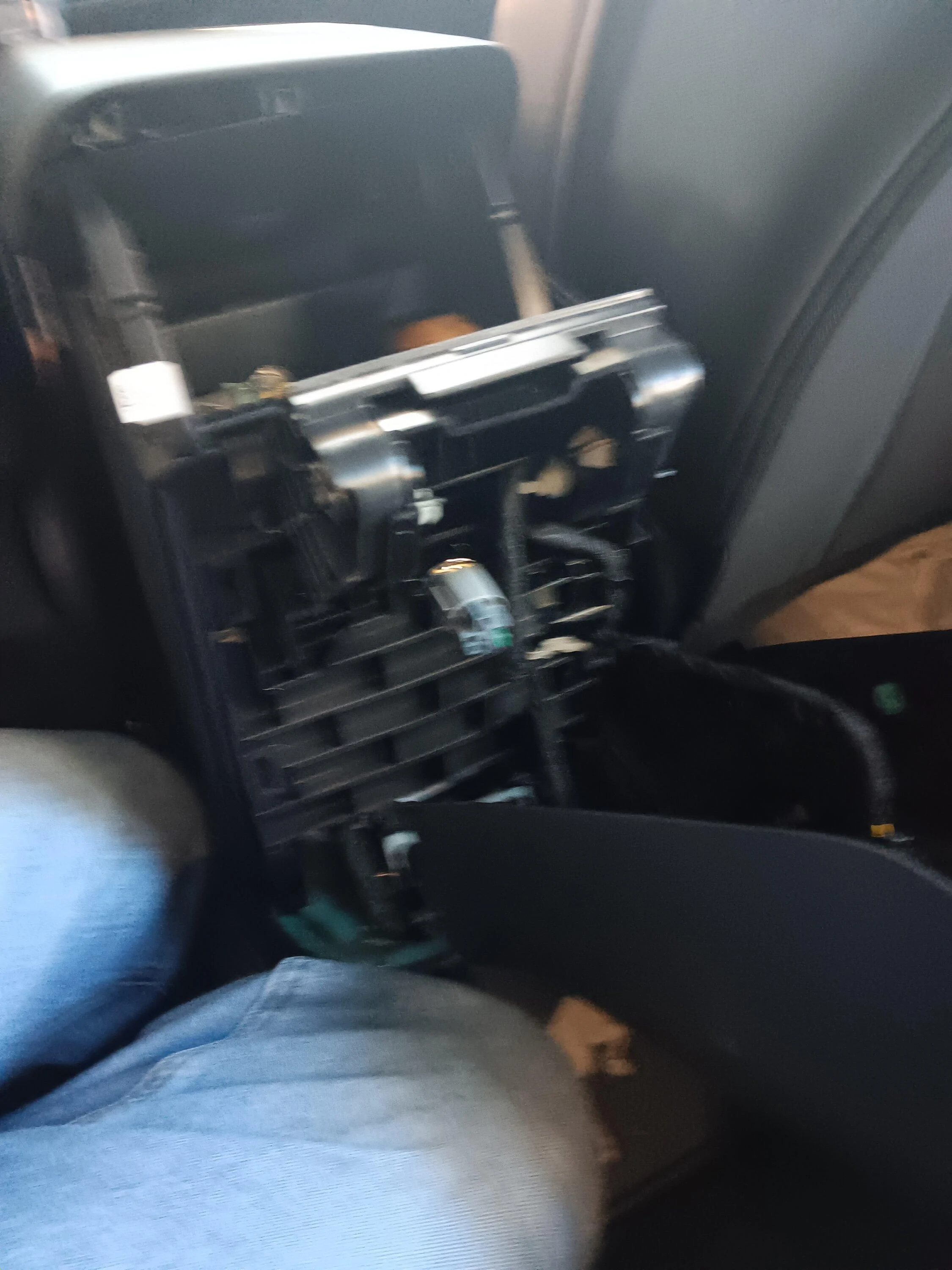 Ford Bronco Installing the RedLineGoods Center Console Wrap 20230320_173033