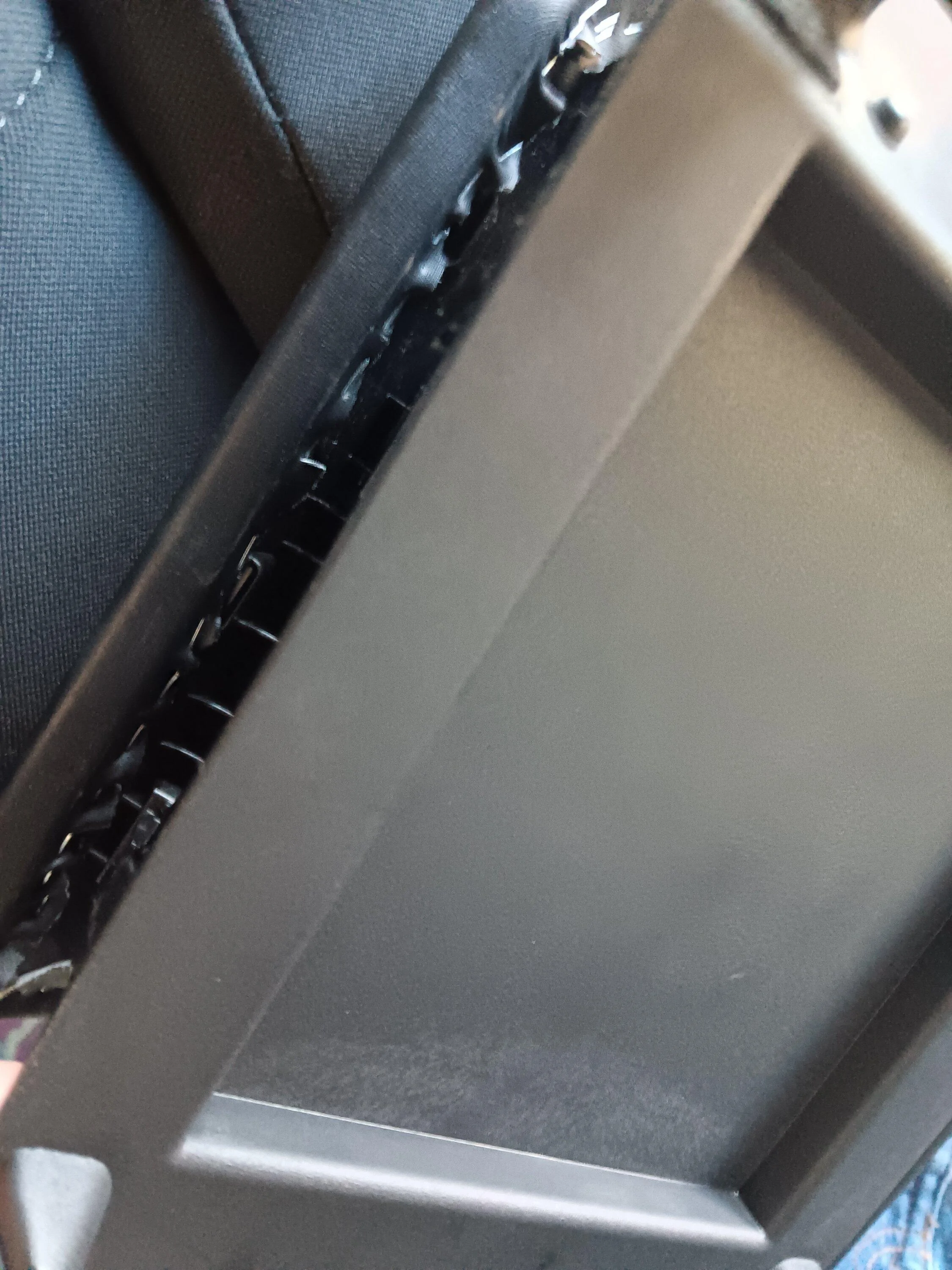 Ford Bronco Installing the RedLineGoods Center Console Wrap 20230320_173052