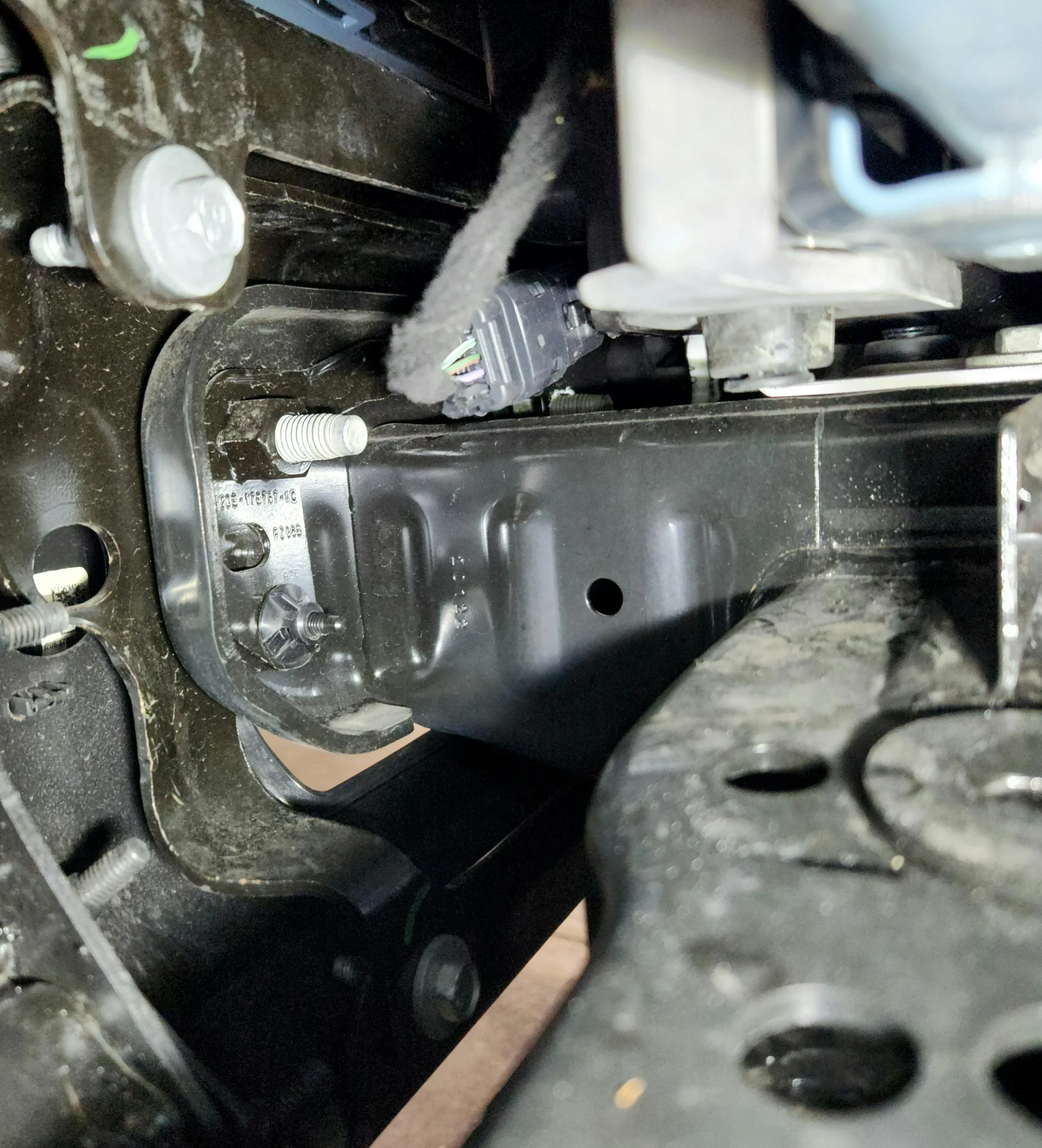 Ford Bronco Updated:Fog lights added and connected to factory connector 20230320_171453