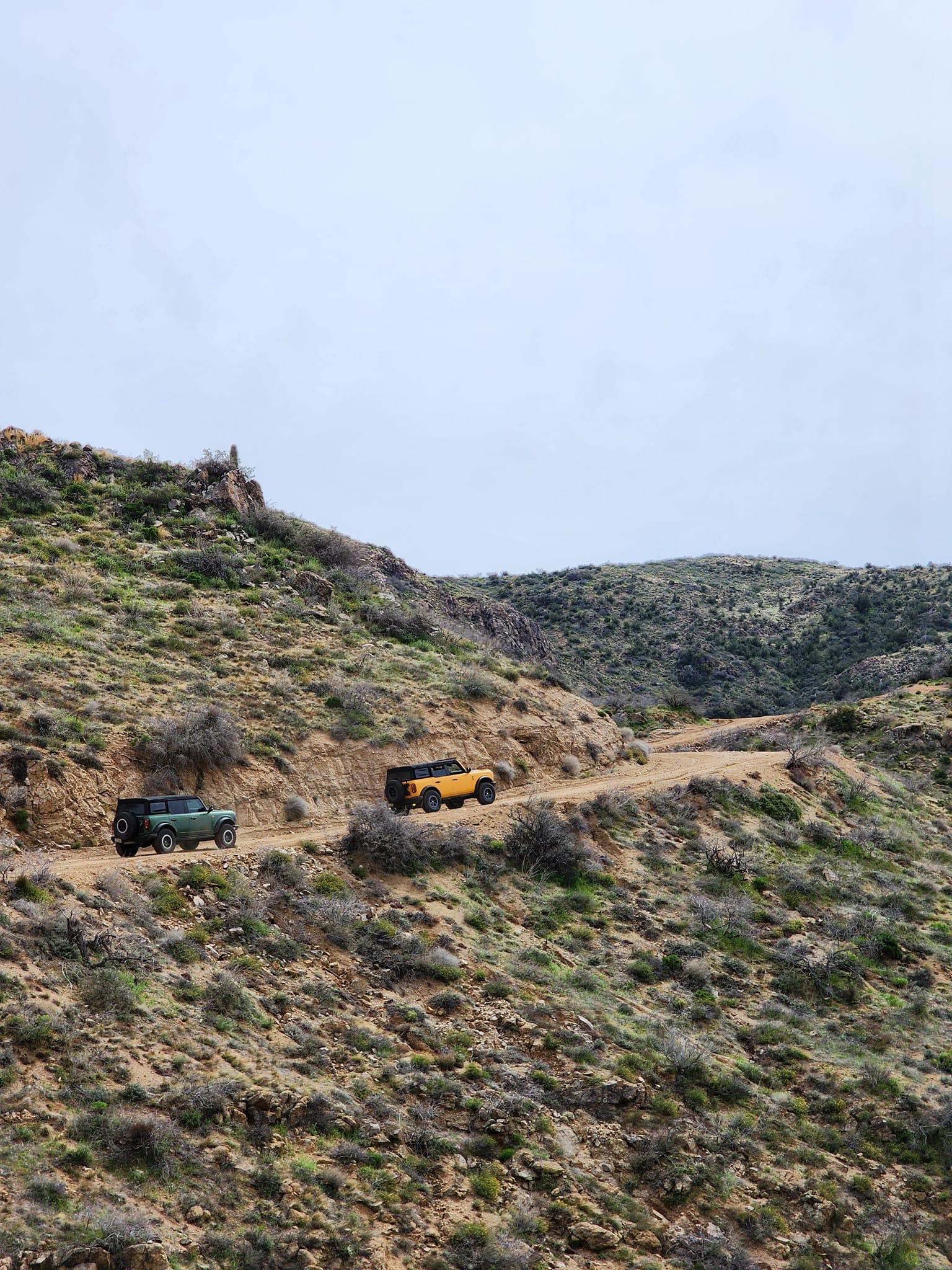 Ford Bronco Big Bronco Group Run = Big Fun! @ Montana Mountain AZ Group3