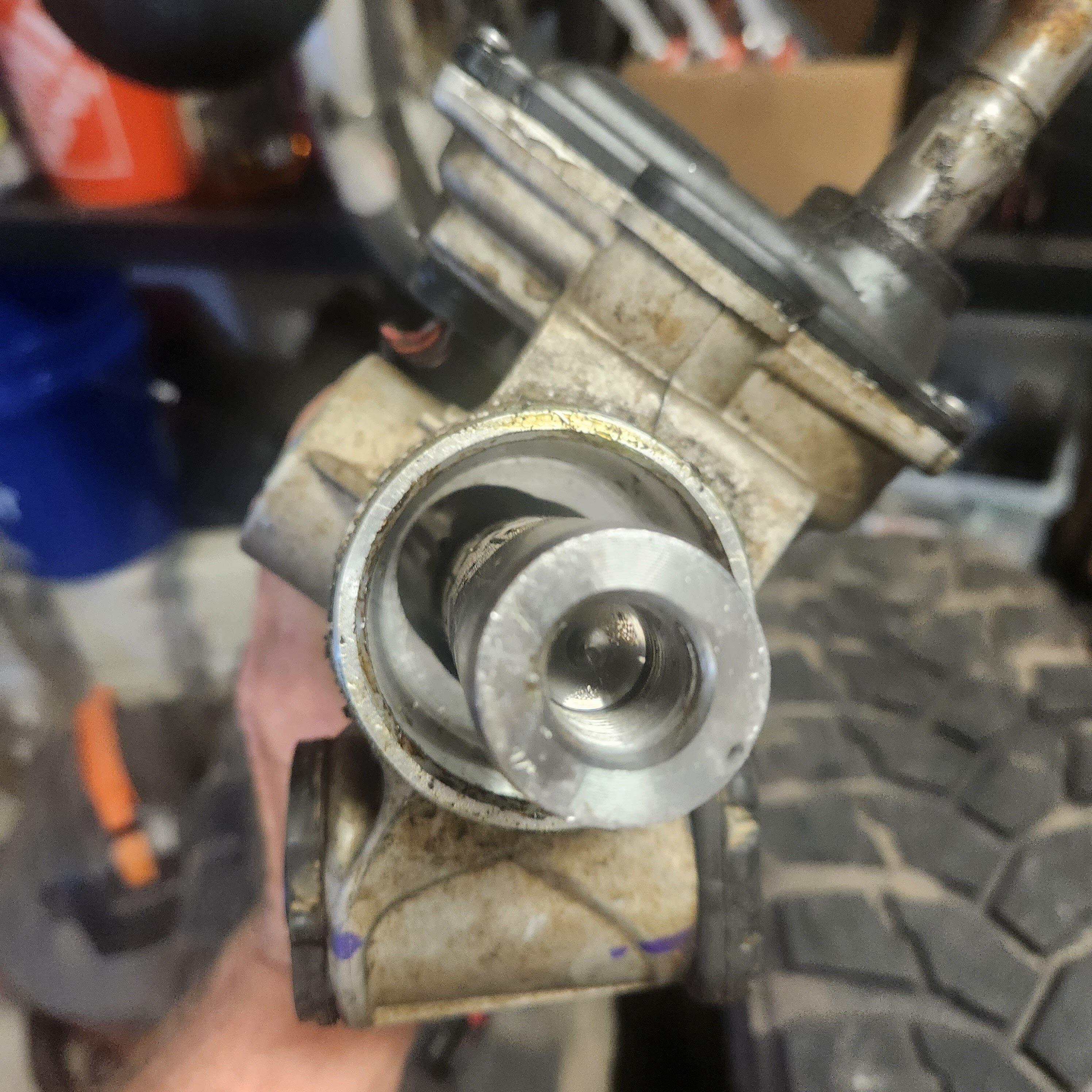 Ford Bronco HOSS 3.0 vs HOSS 1.0 vs BroncBuster - driver side steering bushing comparison & discussion 20230321_095756
