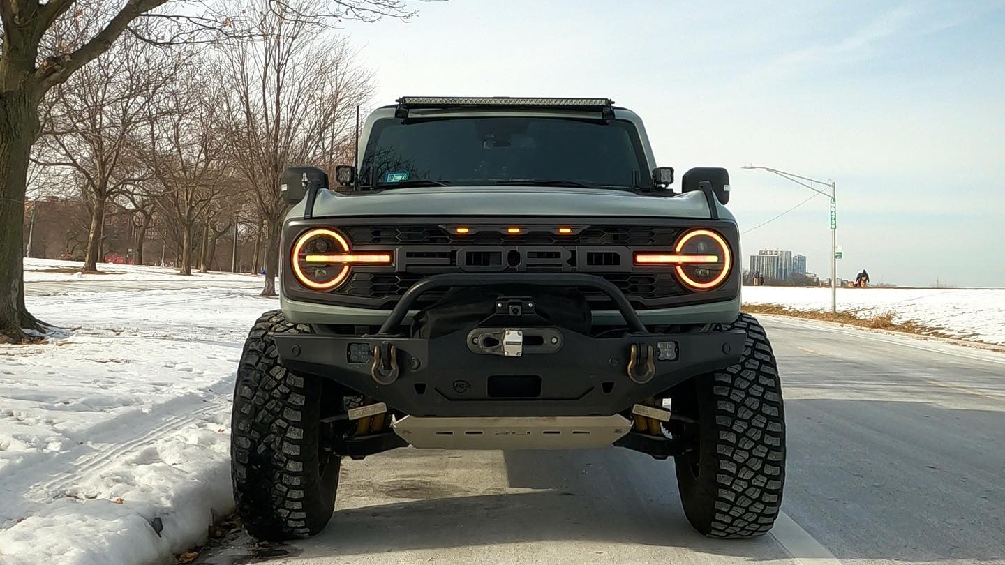 Ford Bronco 17x9 wheels: 1mm vs -12mm offset 022023 2