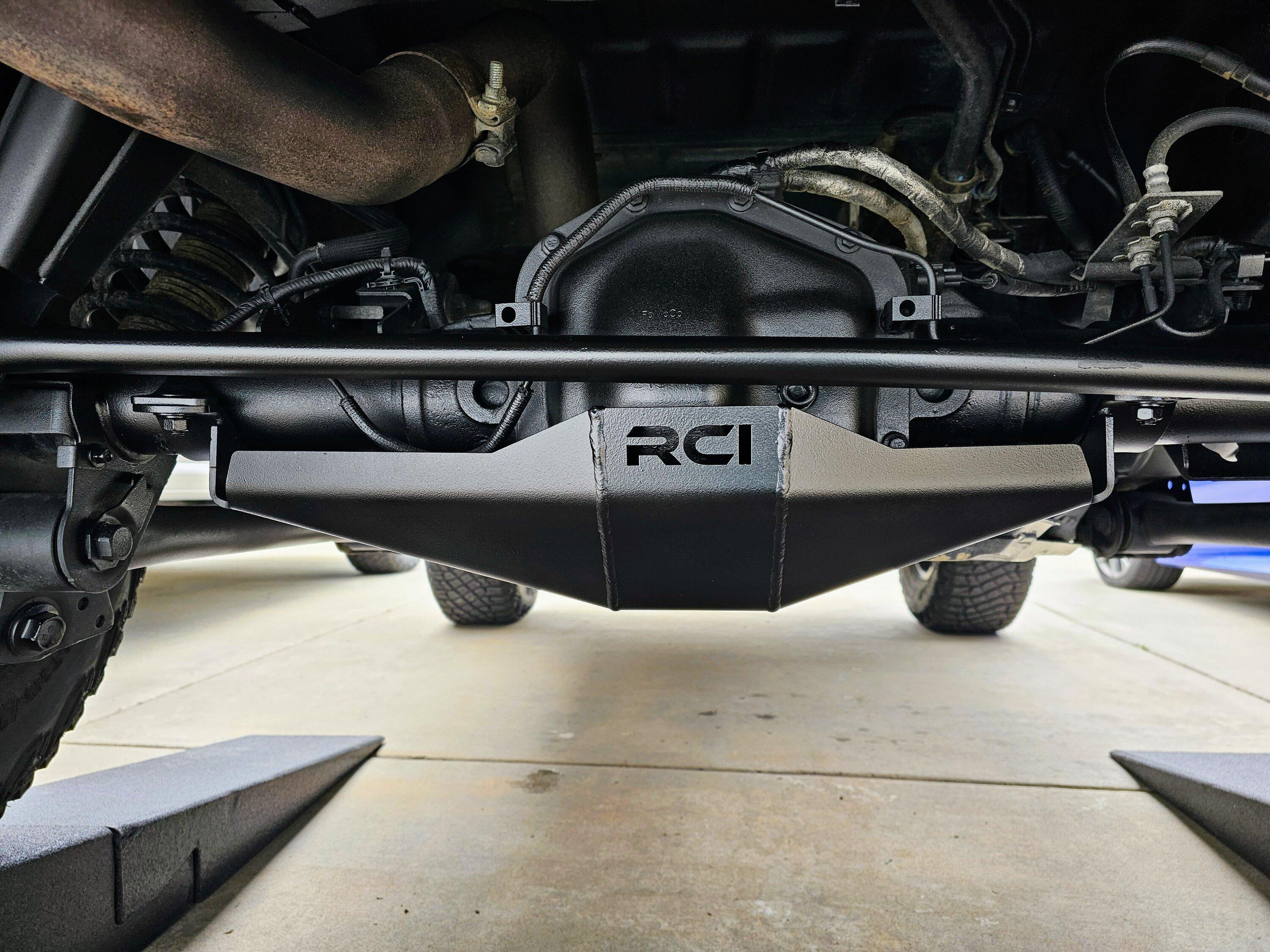 Ford Bronco RCI Differential Armor Installed 20230319_125116