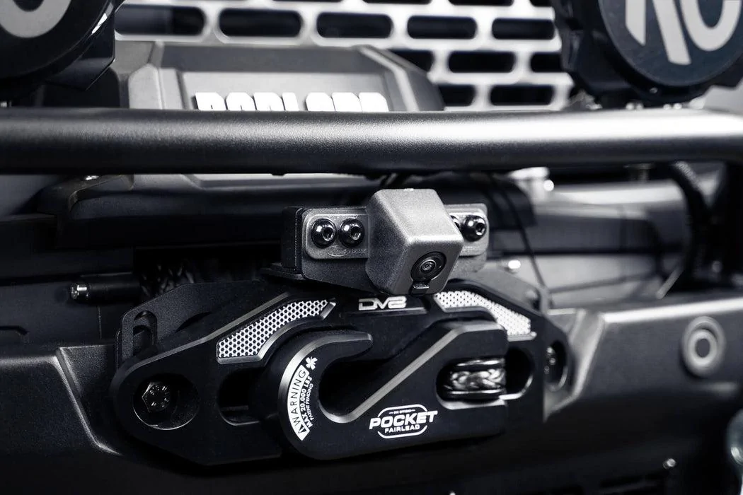 Ford Bronco DV8 Offroad | Front Camera Relocation Bracket ront-Camera-Relocation-Bracket-installed2_1051x700