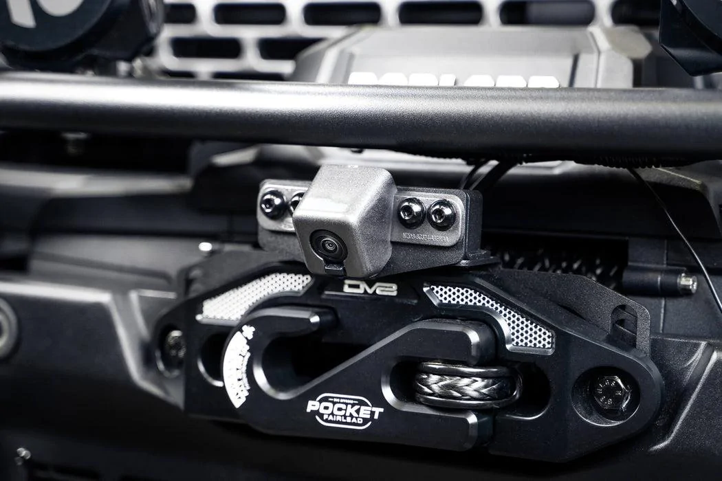 Ford Bronco DV8 Offroad | Front Camera Relocation Bracket ront-Camera-Relocation-Bracket-installed3_1051x700