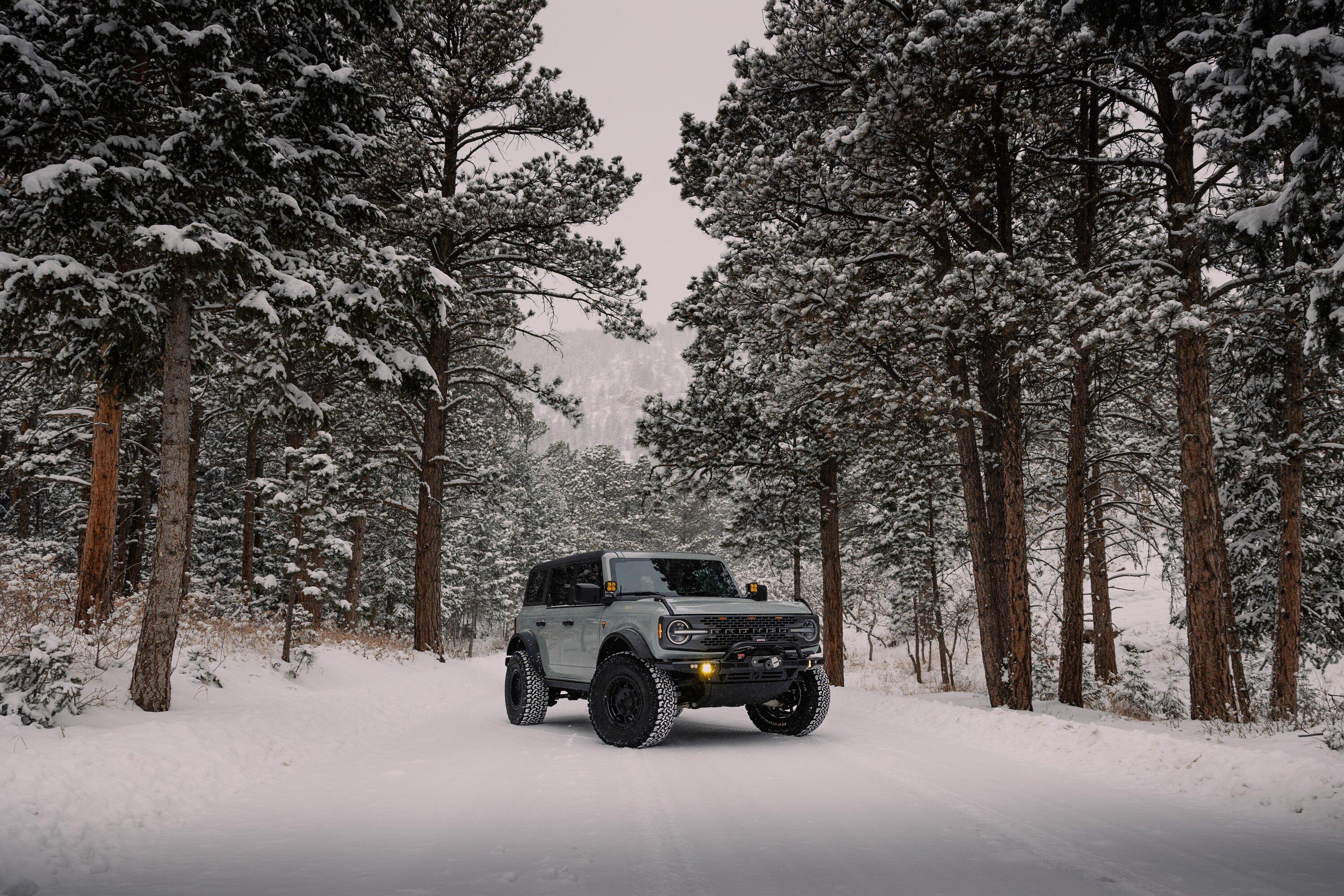 Ford Bronco CACTUS GRAY Bronco Club snow