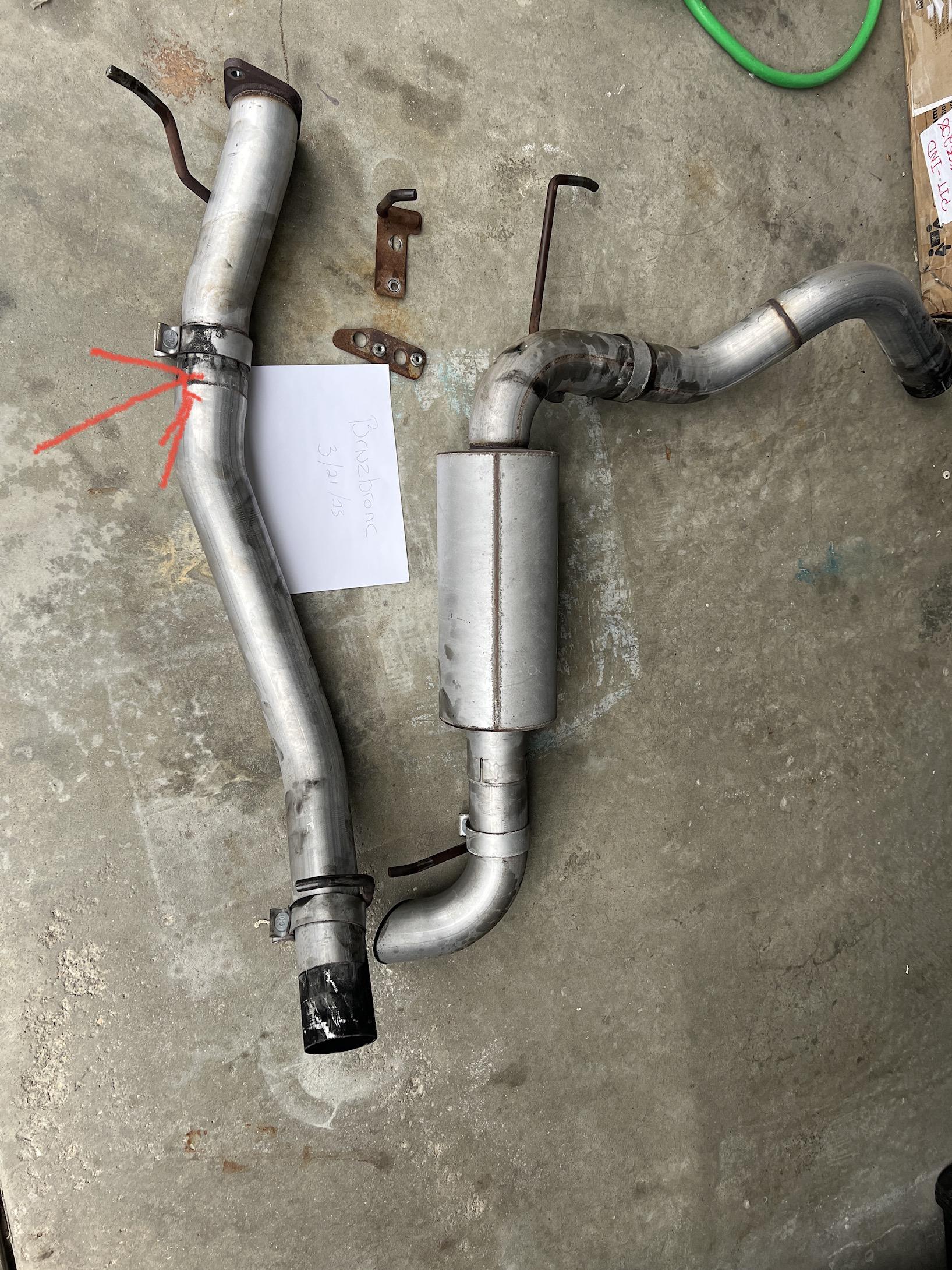 Ford Bronco MBRP exhaust $200 0E1E8D9A-063C-4A06-B123-AAEB65A871F5