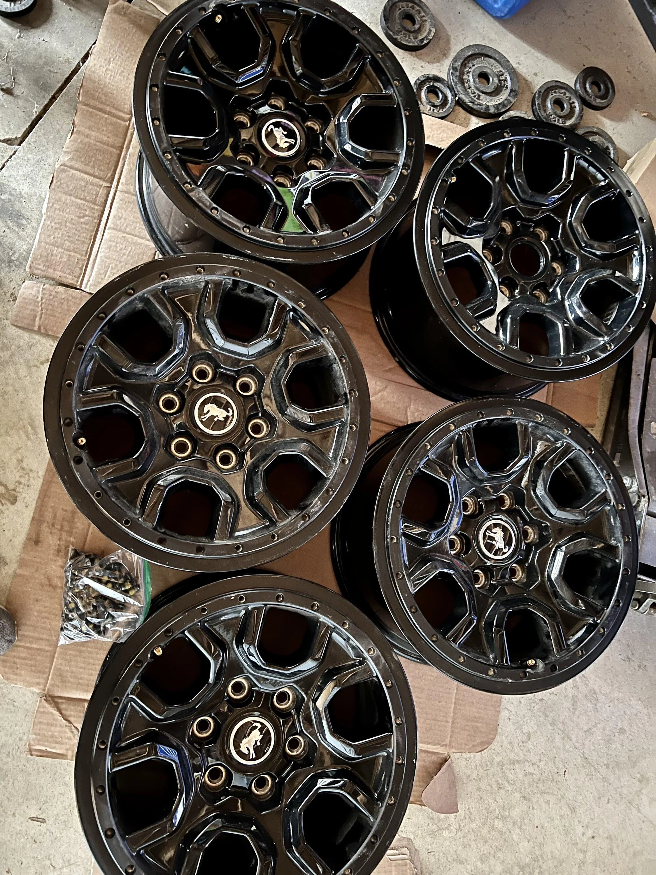 Ford Bronco Five WildTrak Wheels 2838362B-4E3E-4F34-ABF9-EC6E099A8727