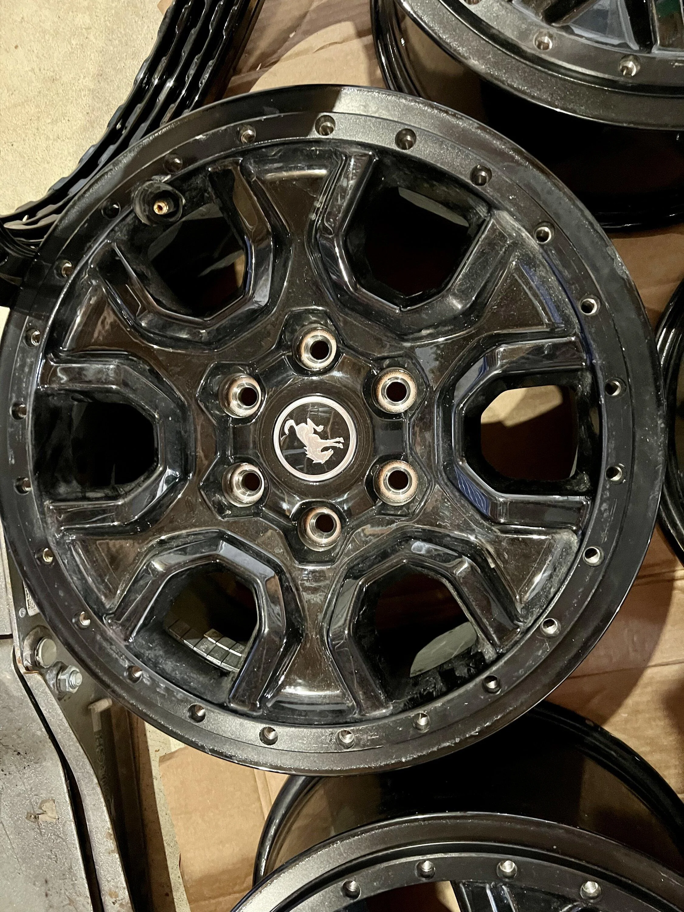 Ford Bronco Five WildTrak Wheels 87690785-AA8C-4BDA-B9FE-03A39084E341