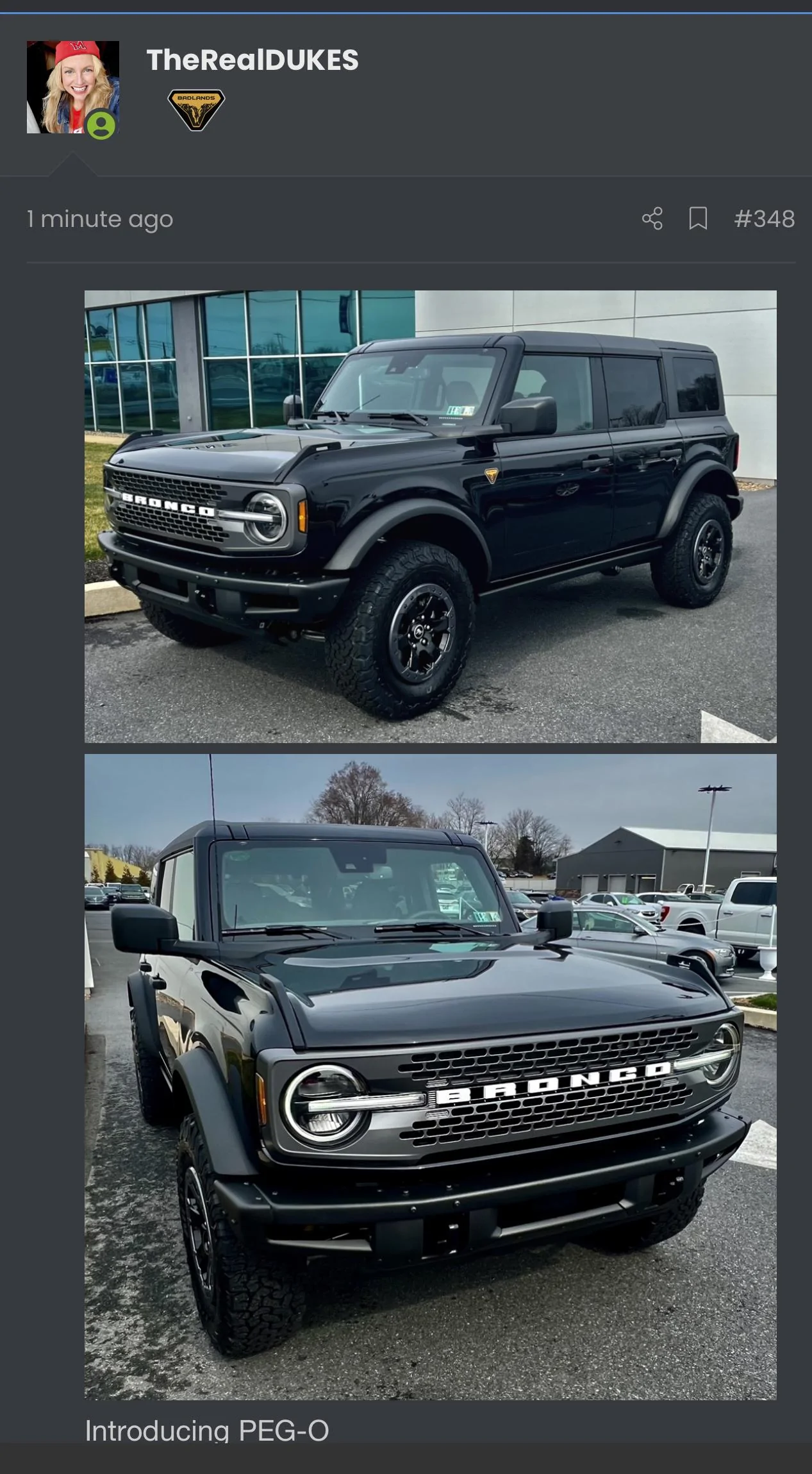 Ford Bronco 2/27/2023 Build Week - With Spreadsheet 1D8B9027-EBC2-439E-86CE-97DAF01CD4C9