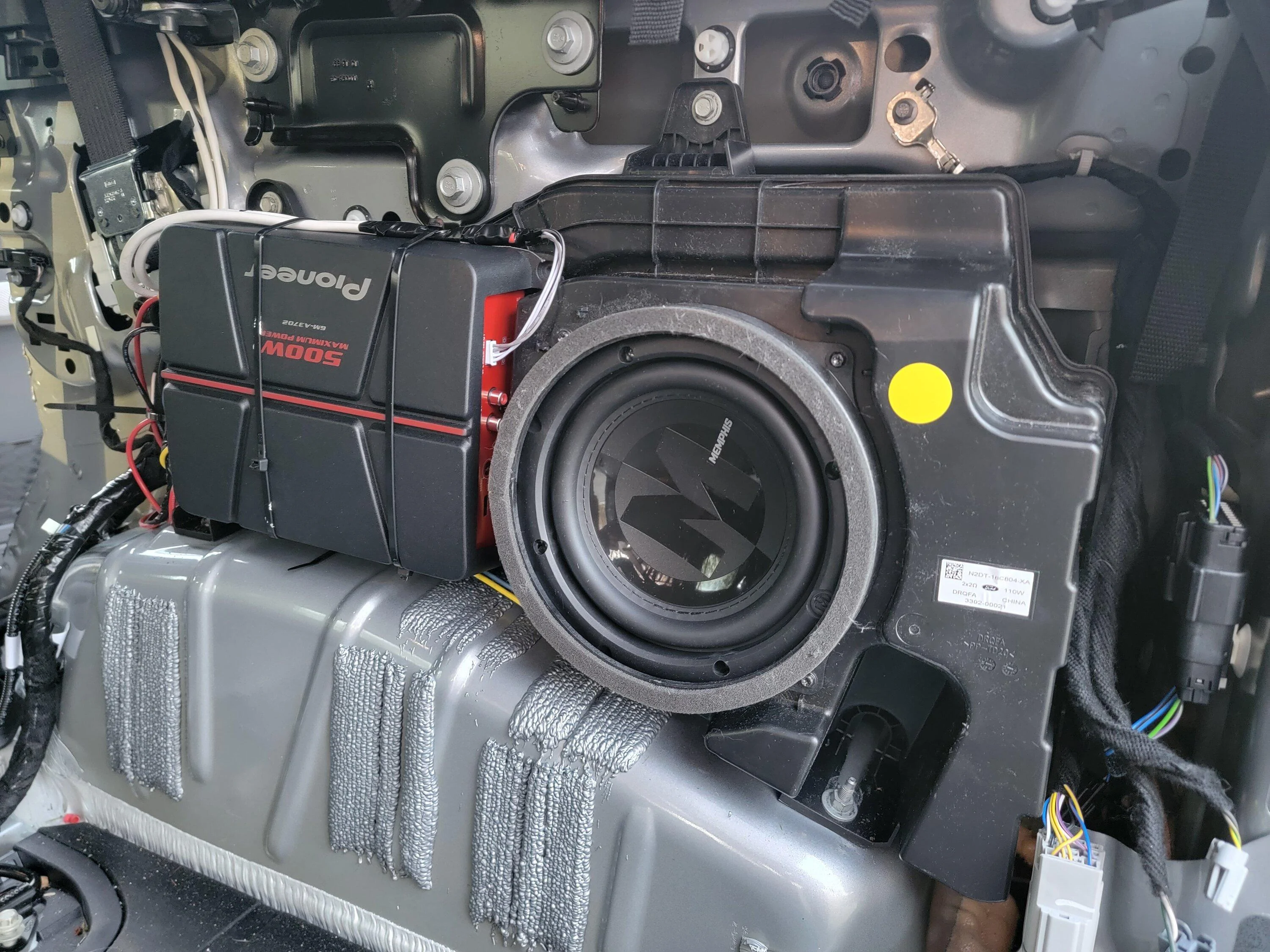 Ford Bronco My subwoofer delete solution 20230321_181401