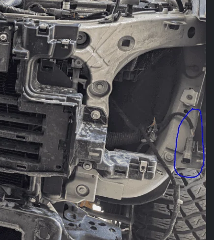 Ford Bronco Updated:Fog lights added and connected to factory connector 1679506869716