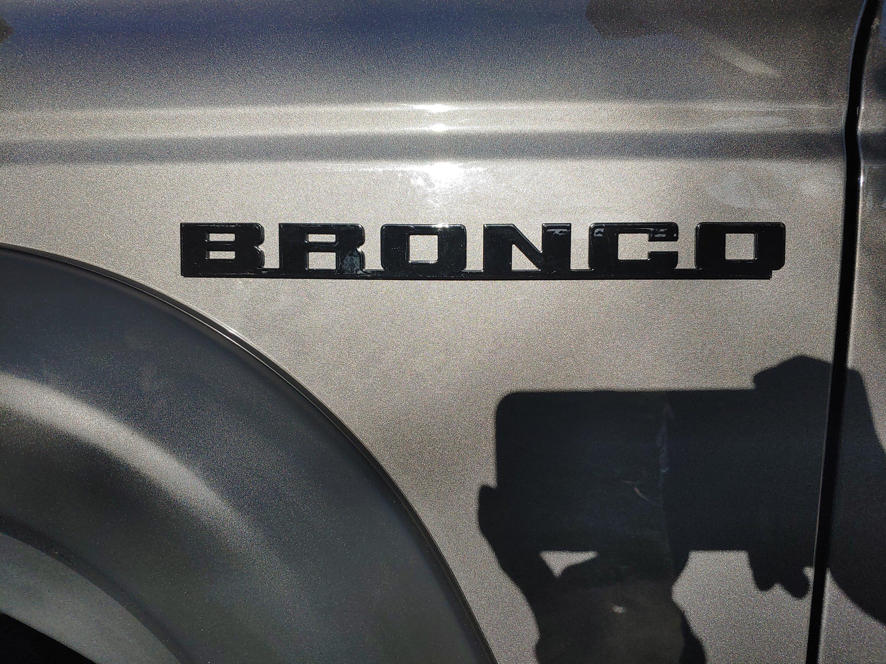Ford Bronco Bronco Nation fender emblem install 20230322_173857