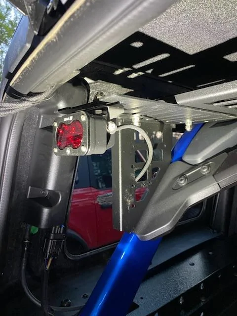 Ford Bronco Chase Lights mounted inside Bronco Raptor CC7B9EC4-7608-48C5-986C-1E221F3EA462
