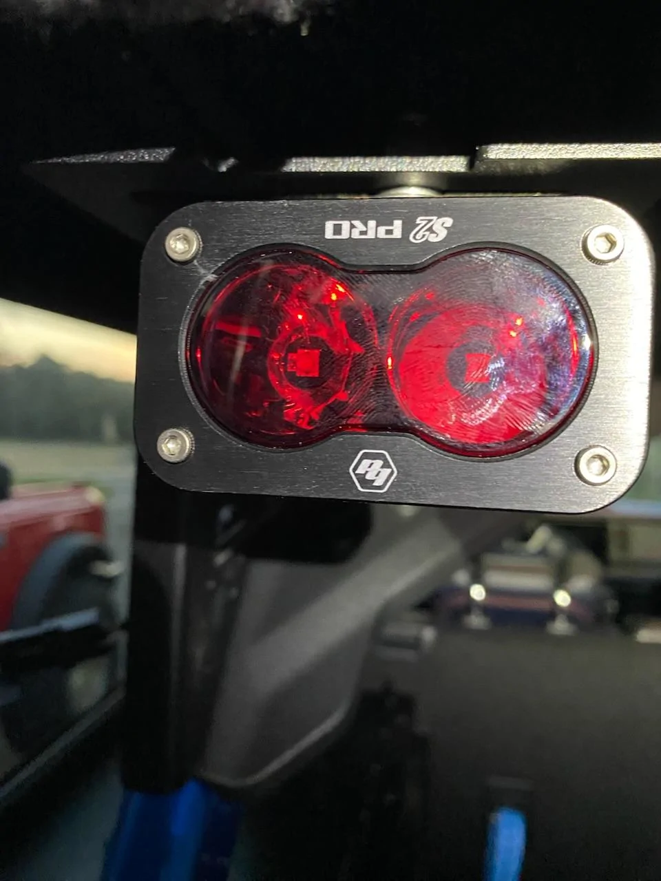 Ford Bronco Chase Lights mounted inside Bronco Raptor 5F98F92B-5E10-487E-AB29-DE7BFB72918B