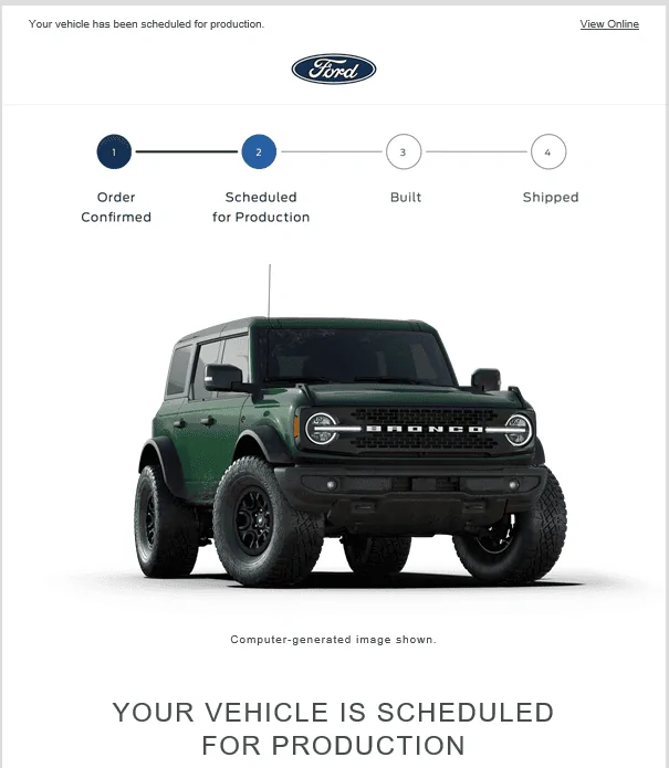 Ford Bronco 📬 3/23 Scheduling Emails Now Arriving! 1679579659363