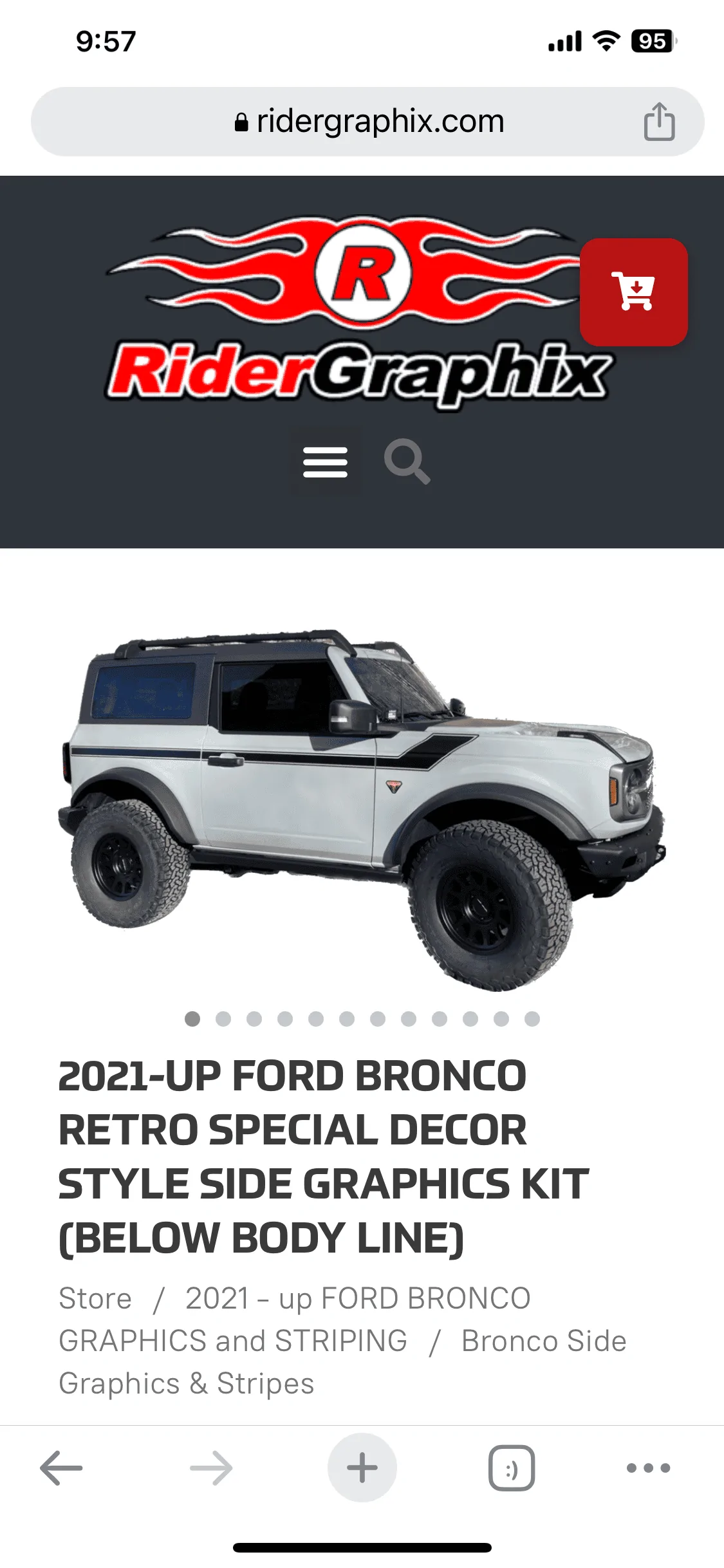 Ford Bronco Ryder Graphics $200 B1A496B7-7116-410C-B840-EC01E0FFA42D